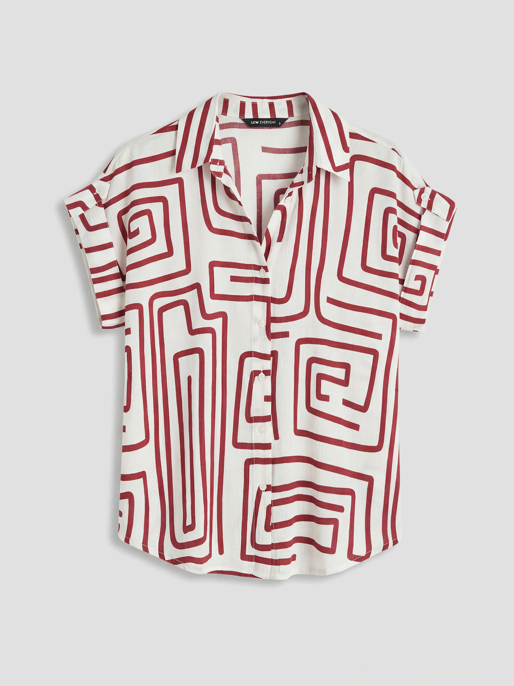 Chemise ROUGE Femme-4