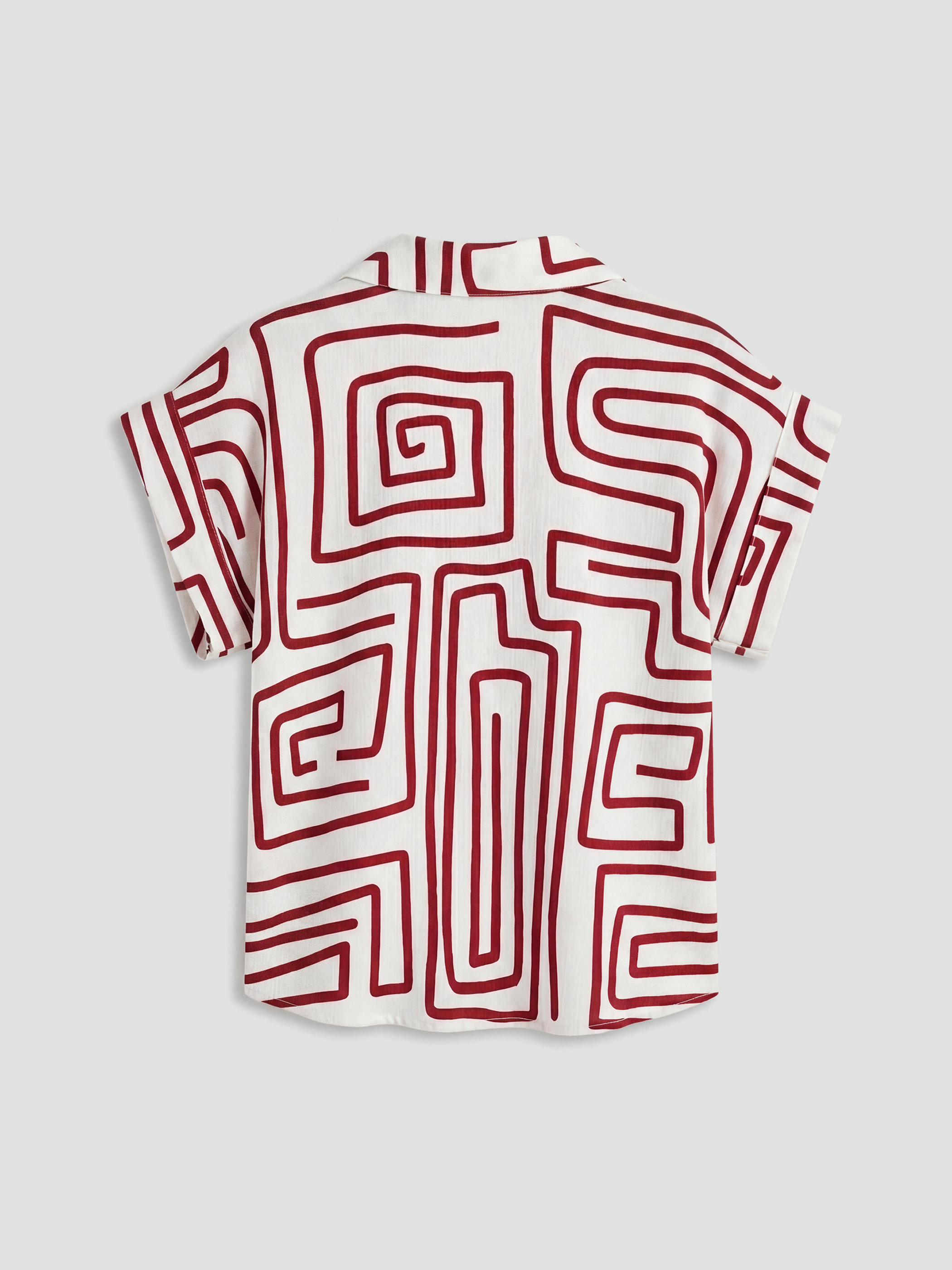 Chemise ROUGE Femme-5