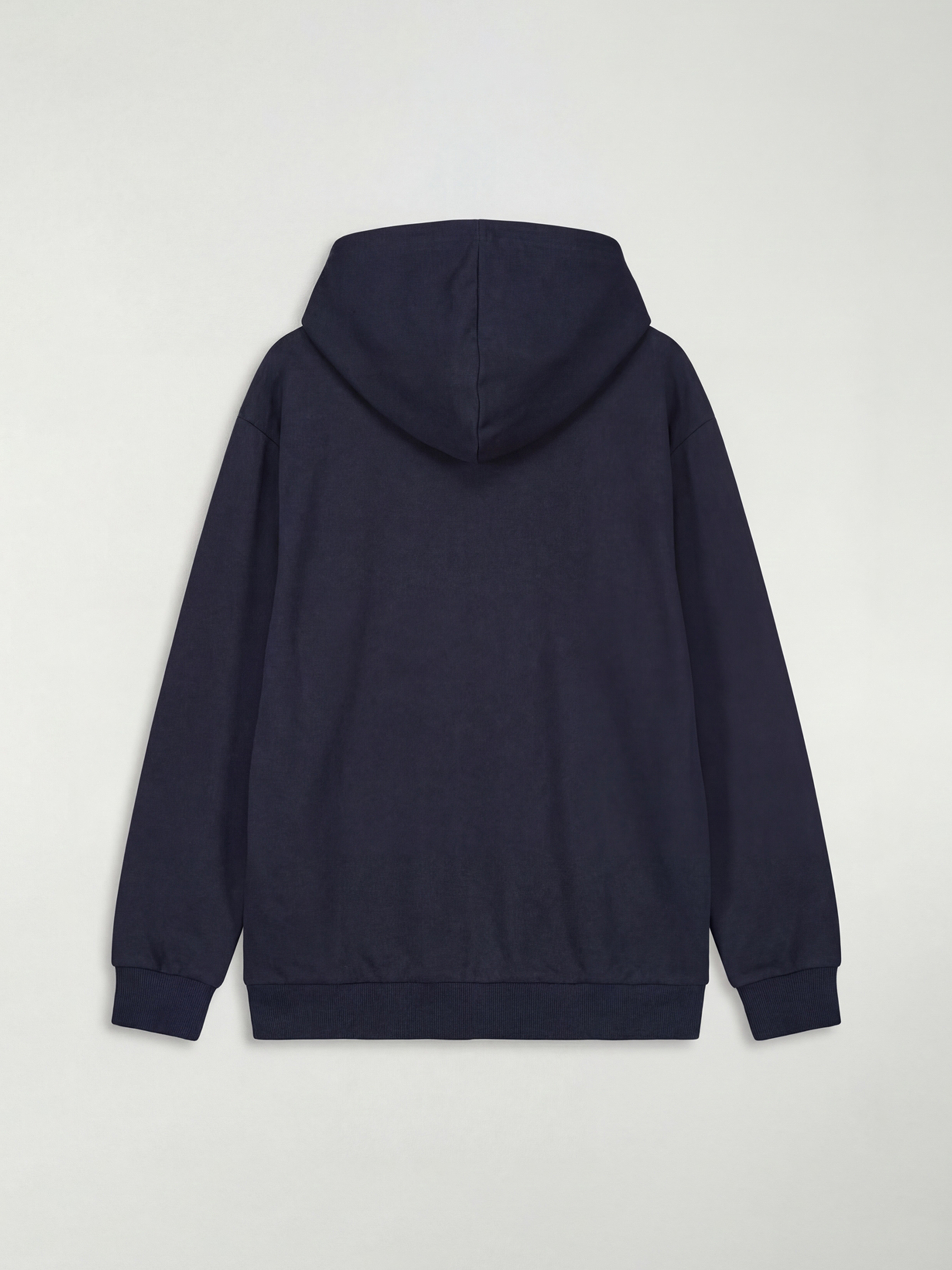 Lacivert Kapüşonlu Erkek Çocuk Fermuarlı Sweatshirt-2