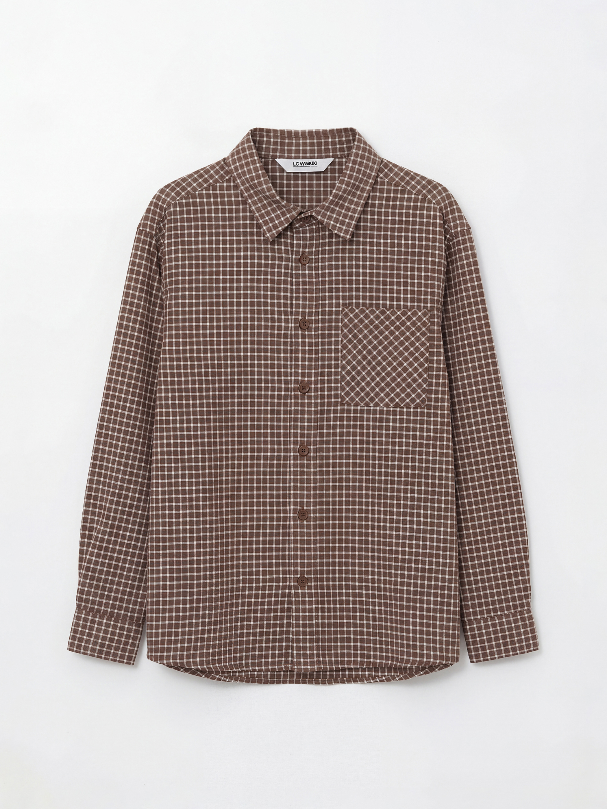 LCW Kids Ekose Erkek Çocuk Gömlek - S6K544Z4-LLL