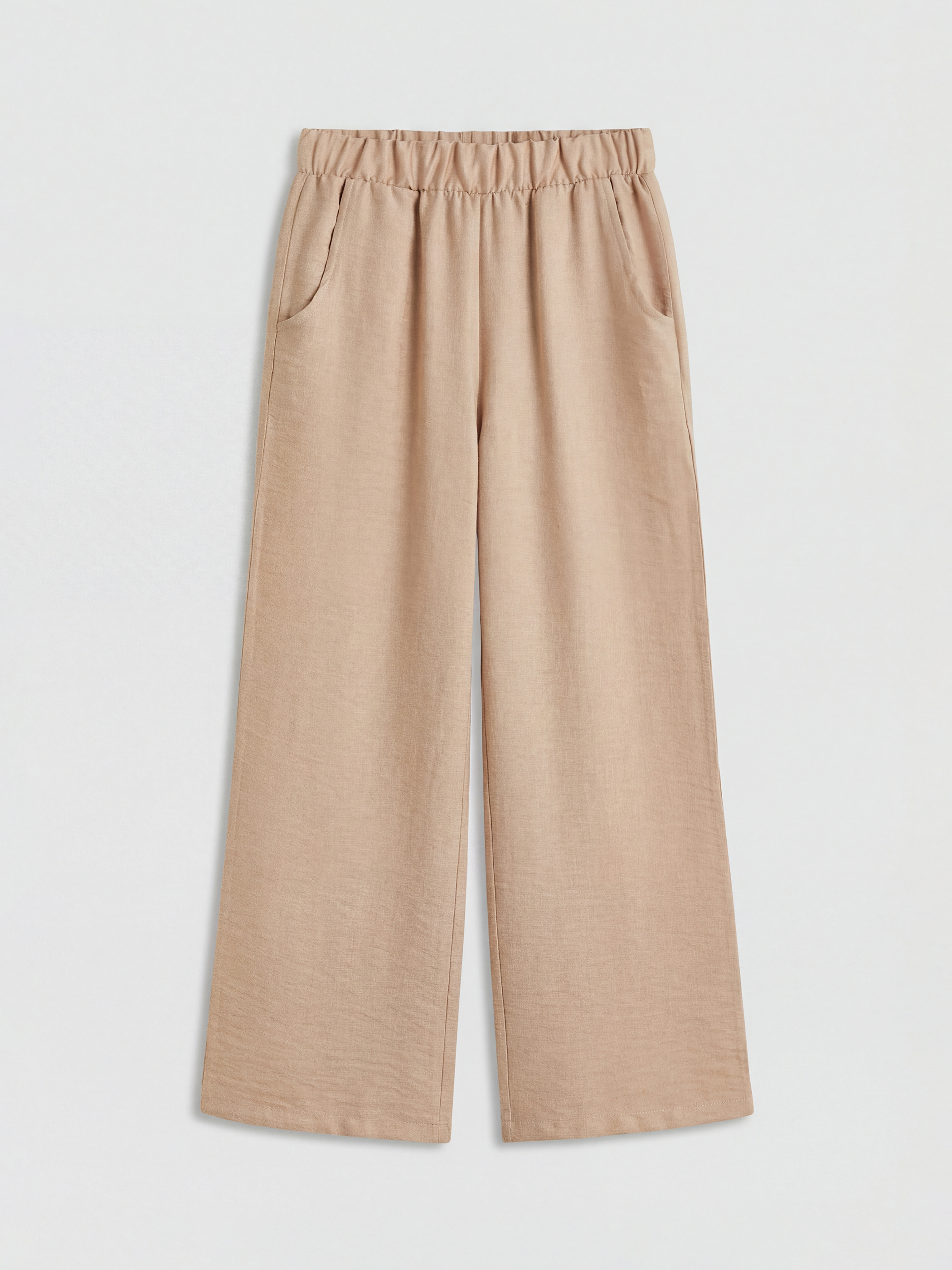 Short Sleeve Muslin Girls' Shirt and Pants-3