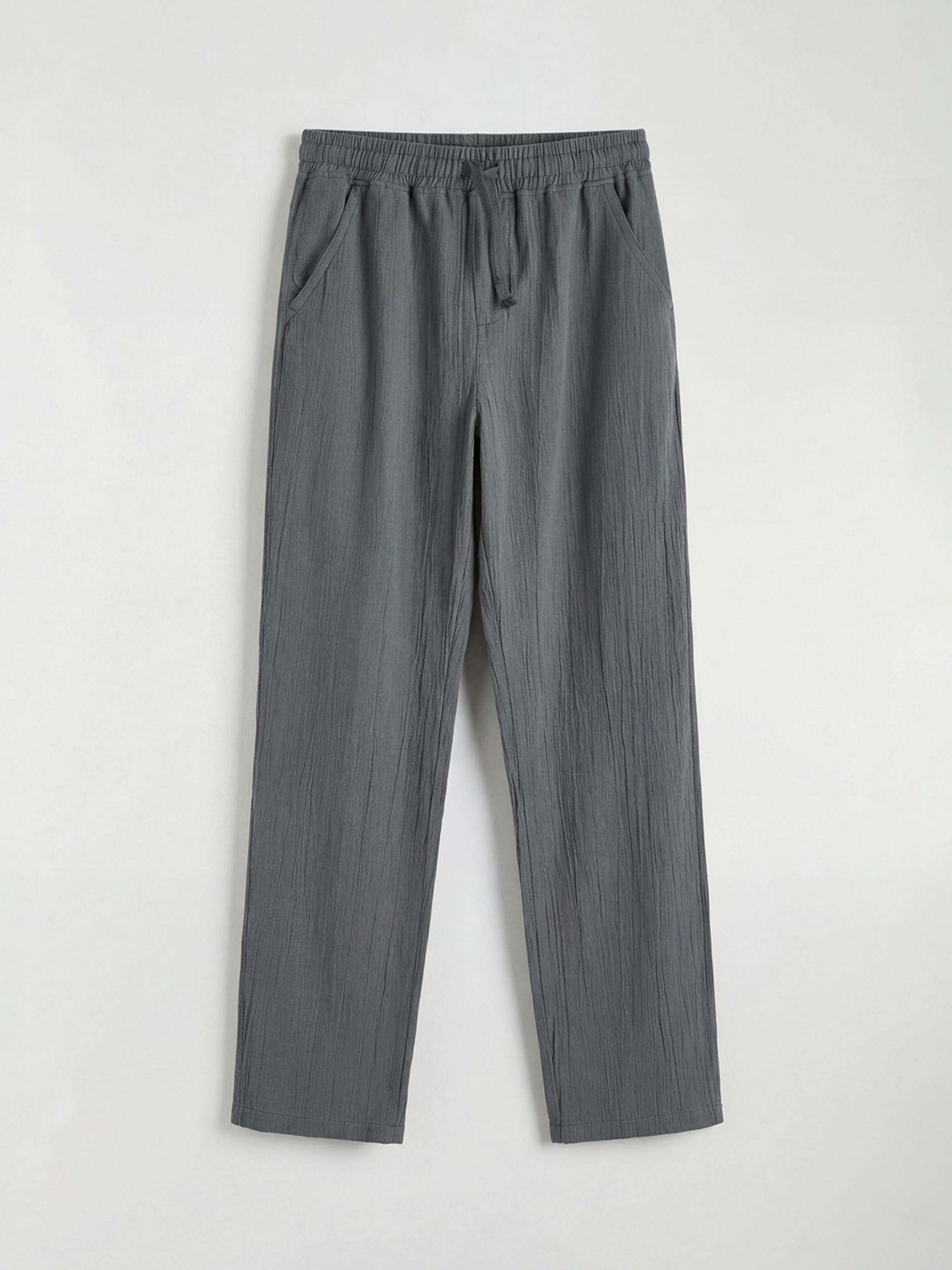 LCW Kids Erkek Çocuk Beli Lastikli Poplin Pantolon - S6KB96Z4-J2H