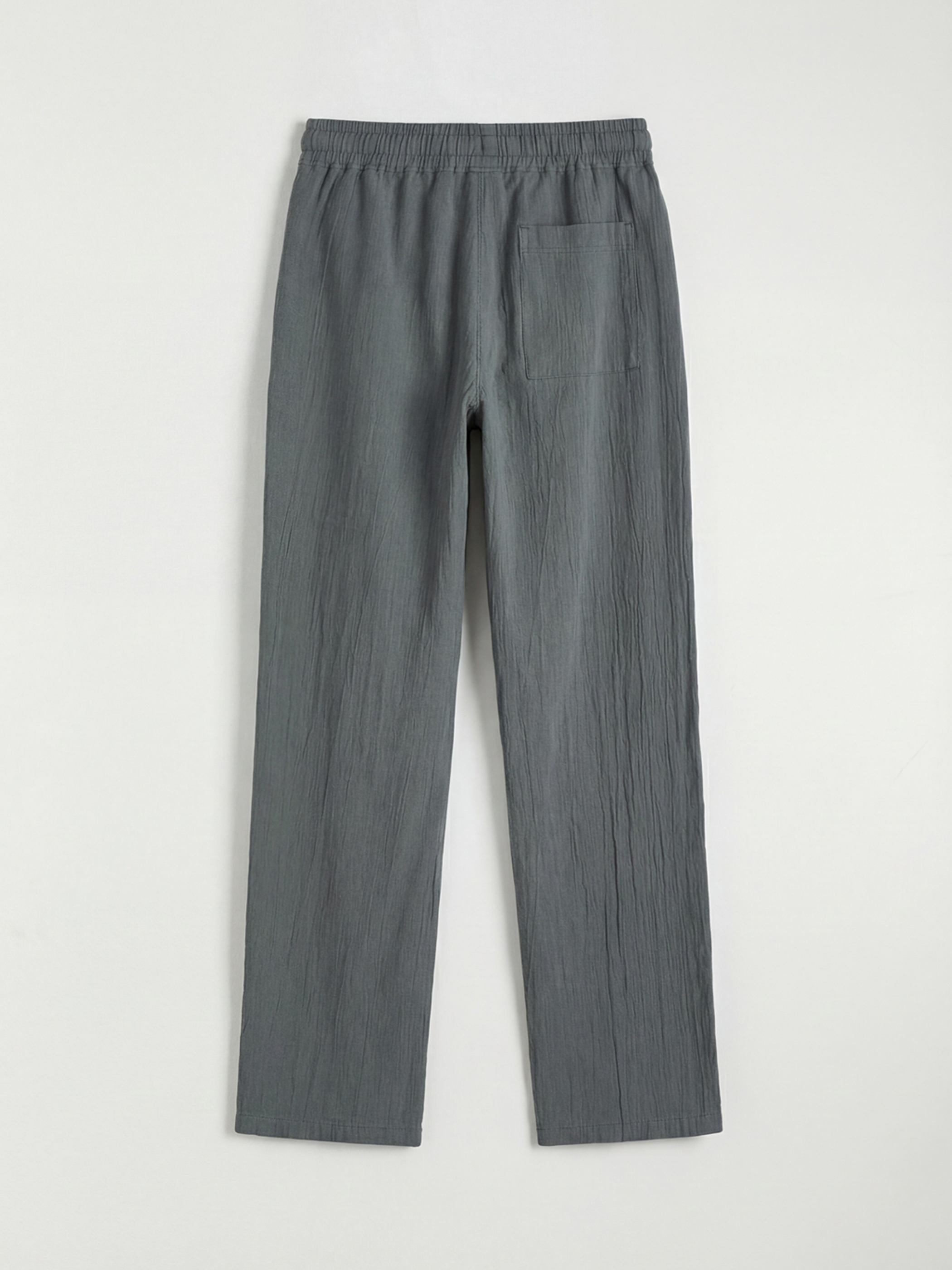 İndigo Erkek Çocuk Beli Lastikli Poplin Pantolon-1