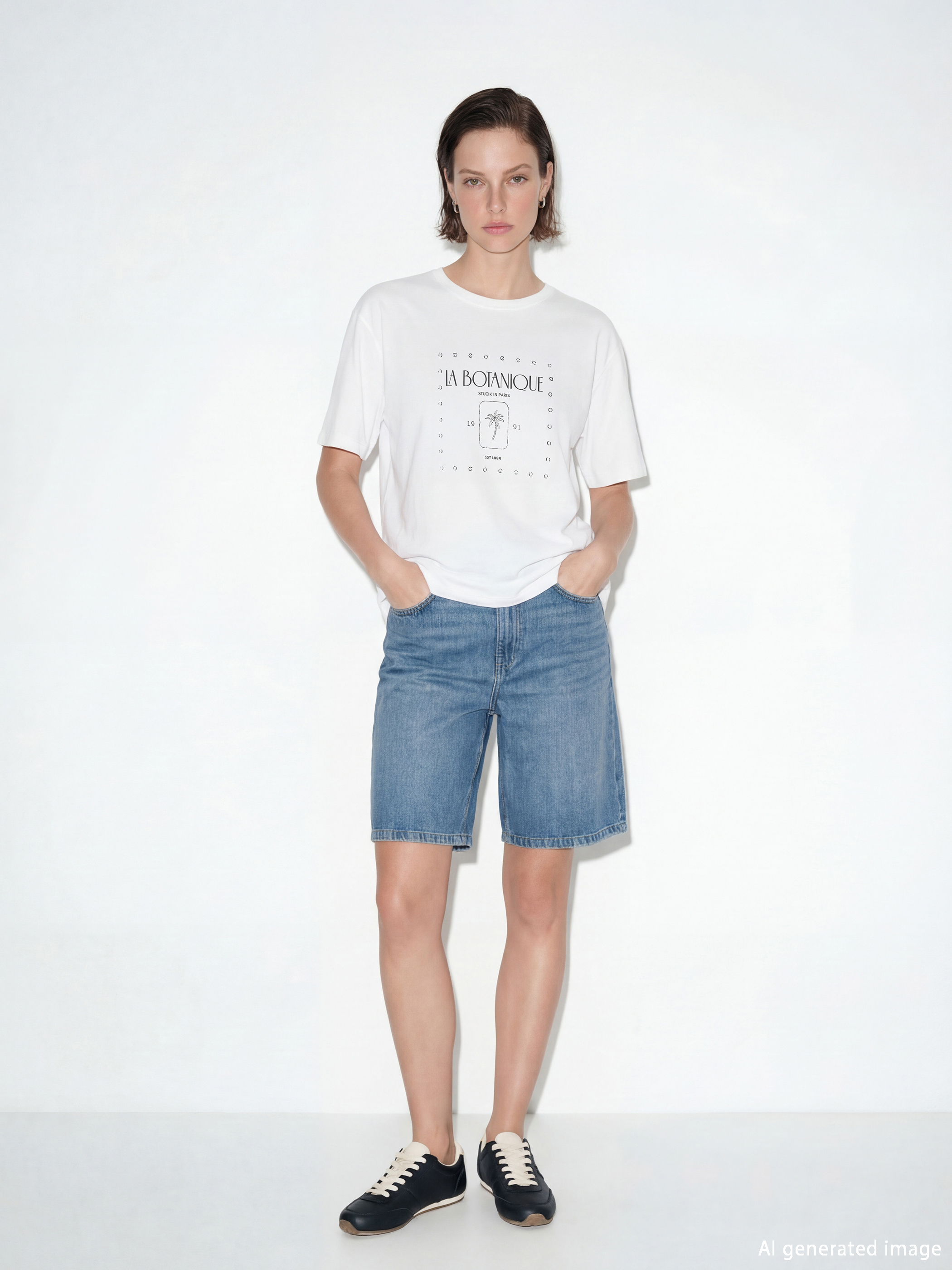 Woman WHITE T-Shirt-1