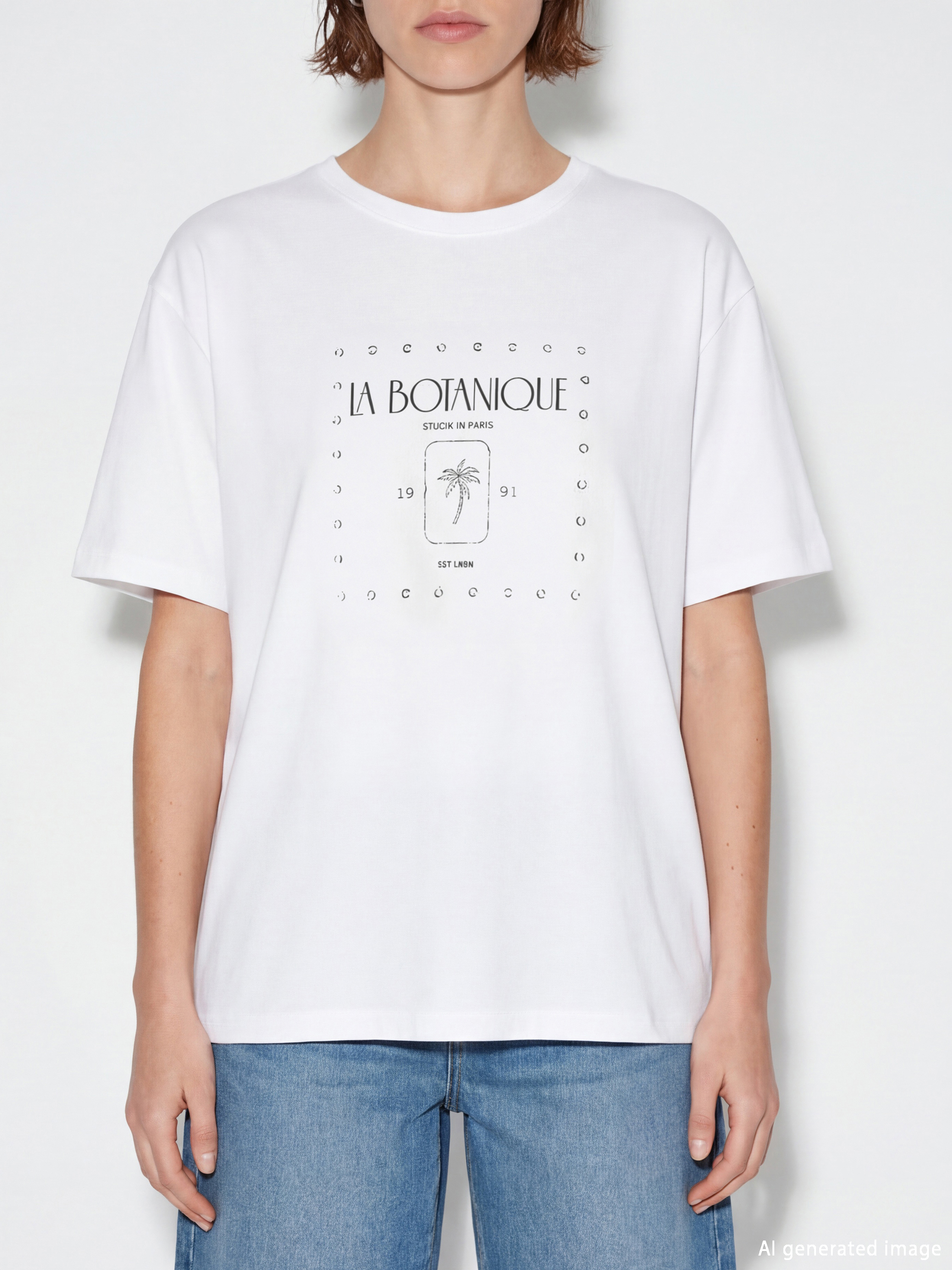 Woman WHITE T-Shirt-2