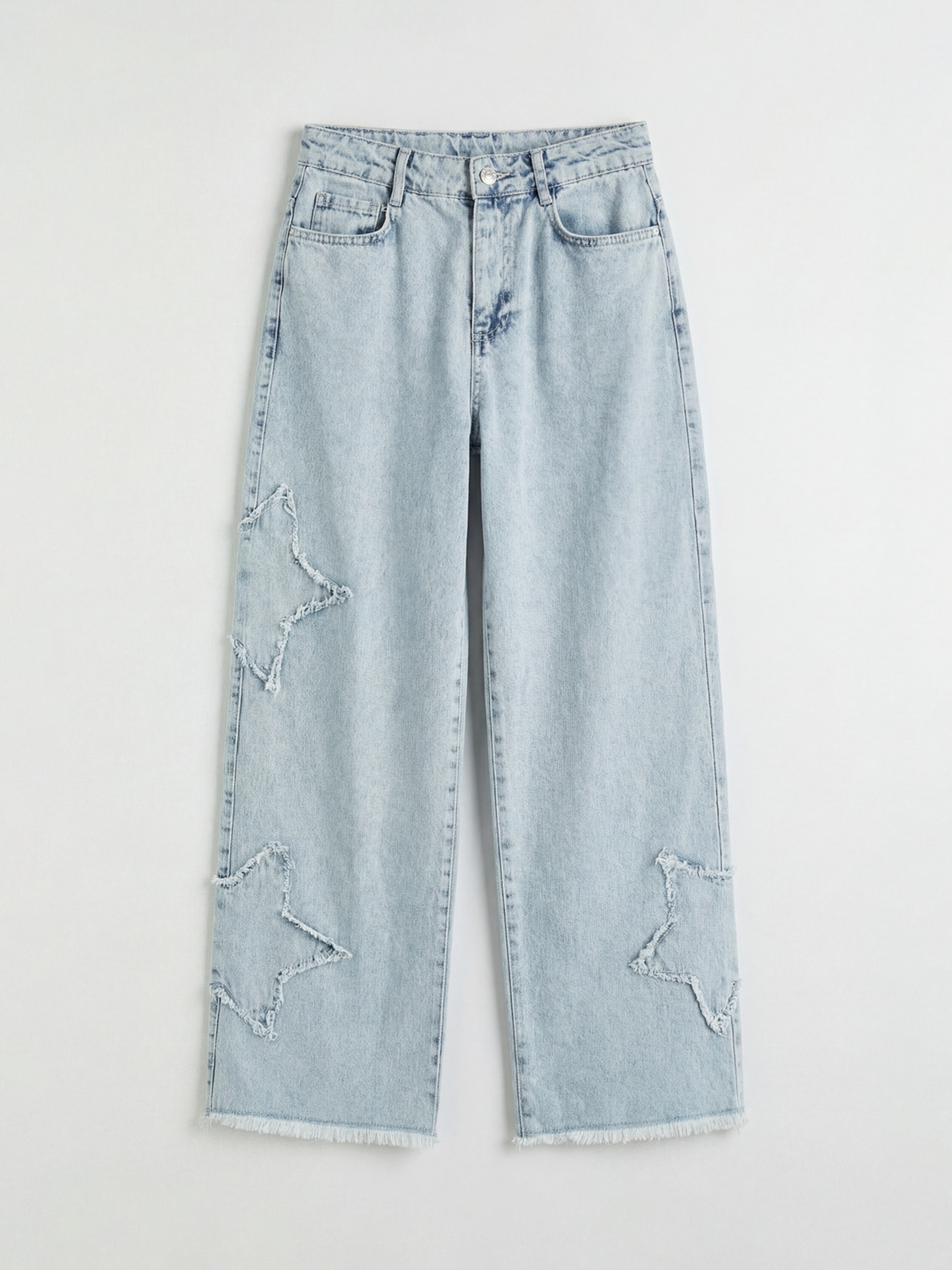 LCW Kids Wideleg Kız Çocuk Jean Pantolon - S6KE16Z4-V2T