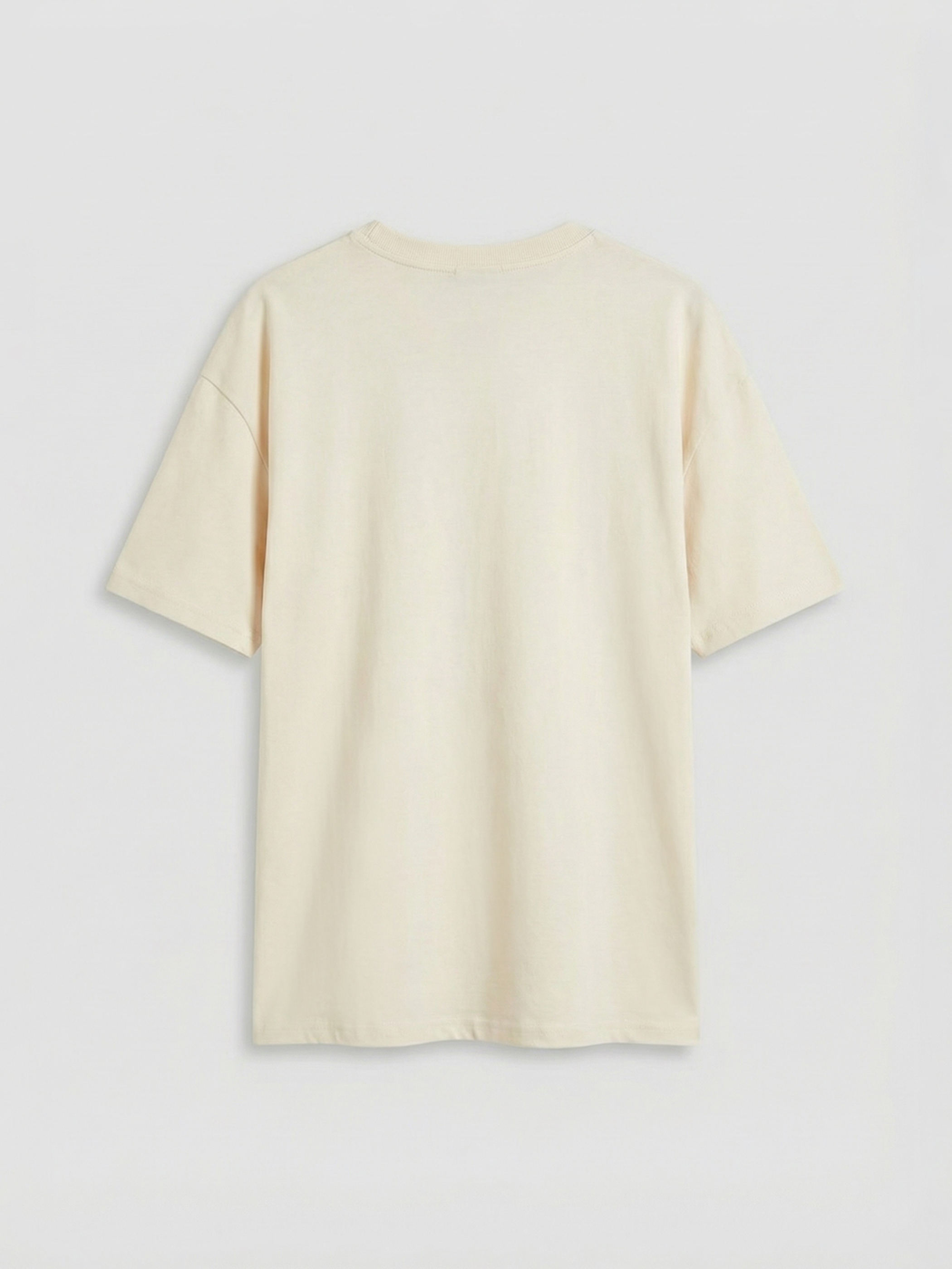 Bej Bisiklet Yaka Los Angeles Erkek Çocuk Tişört-1