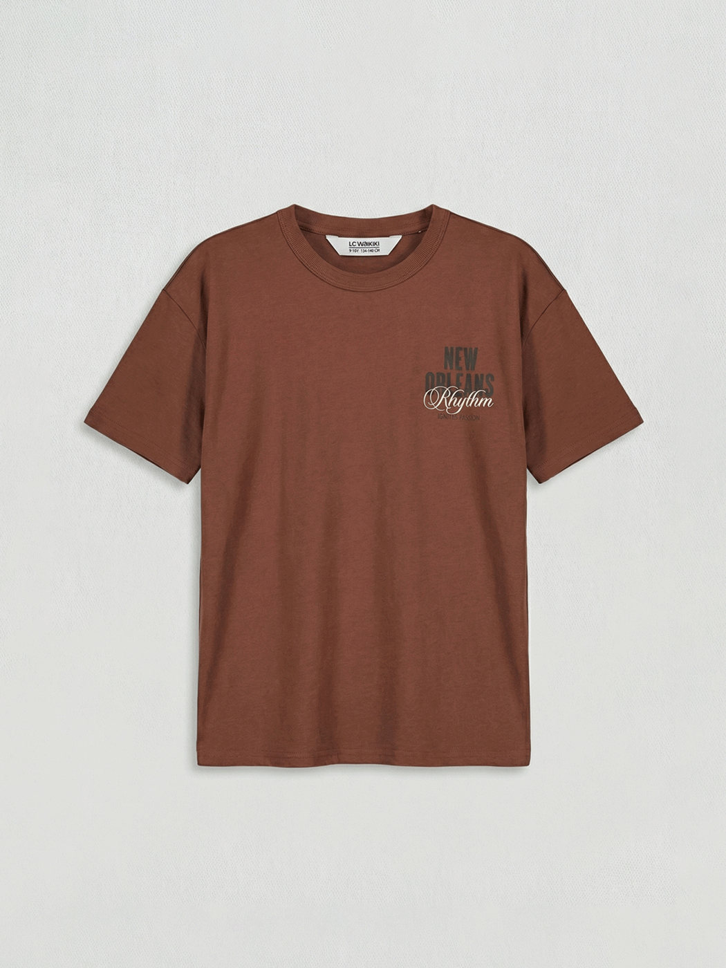 LCW Kids Baskılı Erkek Çocuk Tişört - S6KG03Z4-HFT