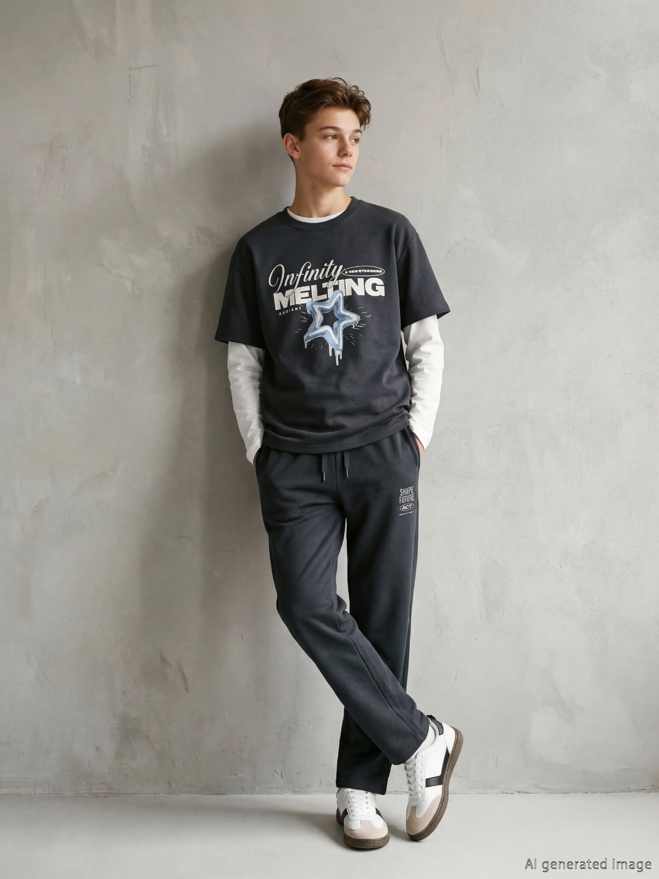 LCW Kids Baskılı Erkek Çocuk Eşofman Altı - S6KG26Z4-3CD