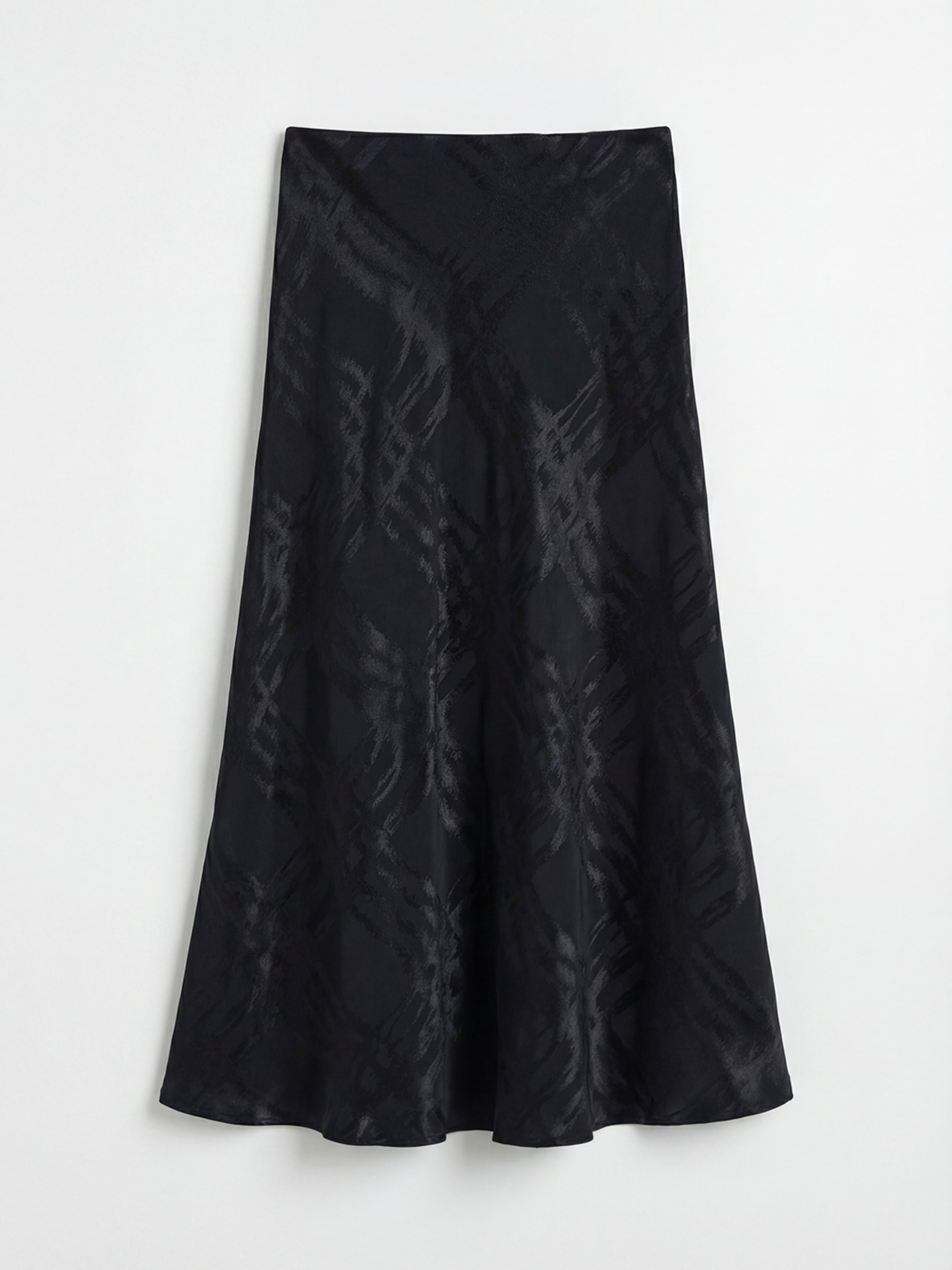 LCWAIKIKI Classic Beli Lastikli Desenli Saten Etek - S6KJ39Z8-CVL