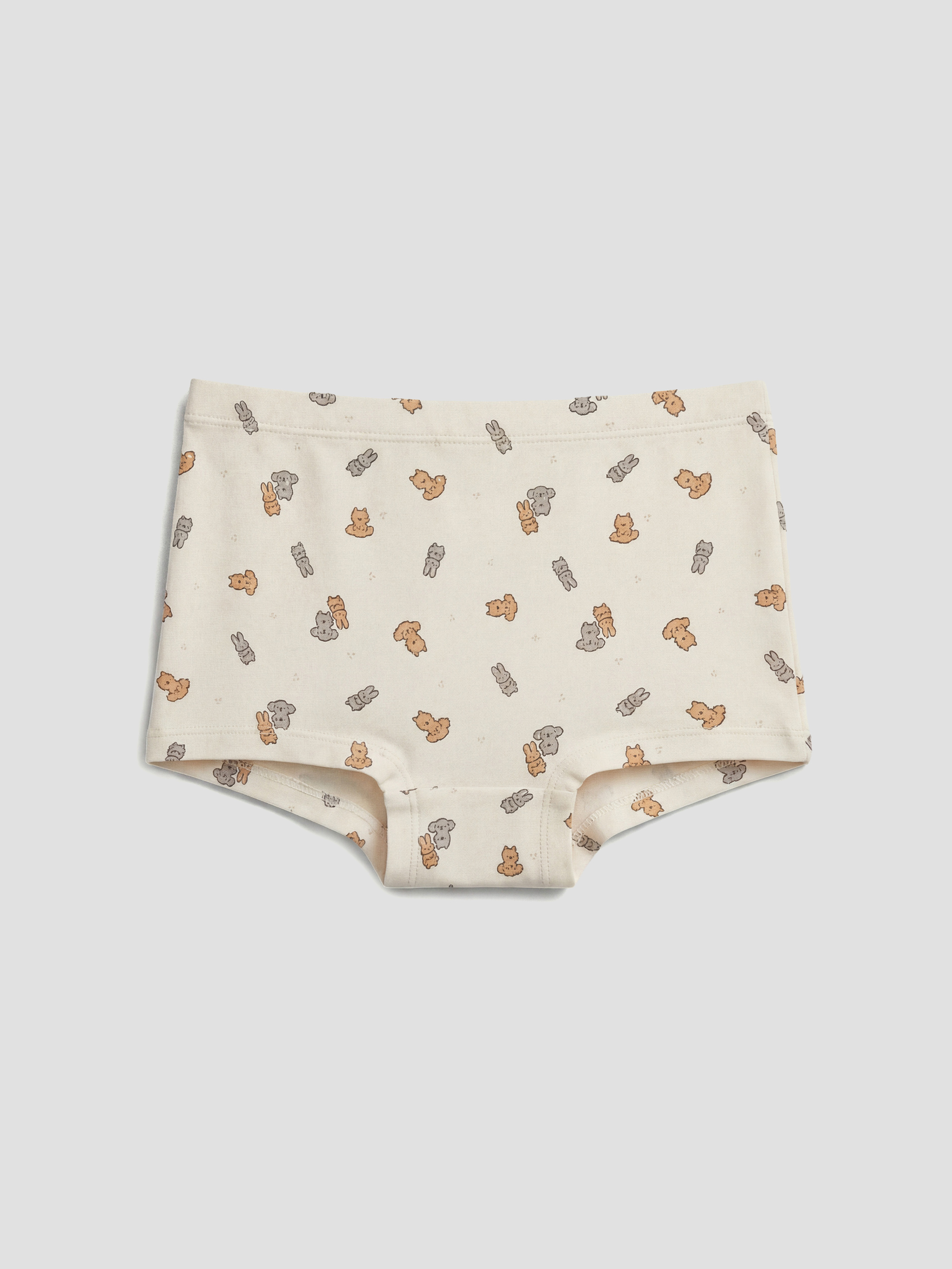 Girl ECRU Boxer Trunks-4