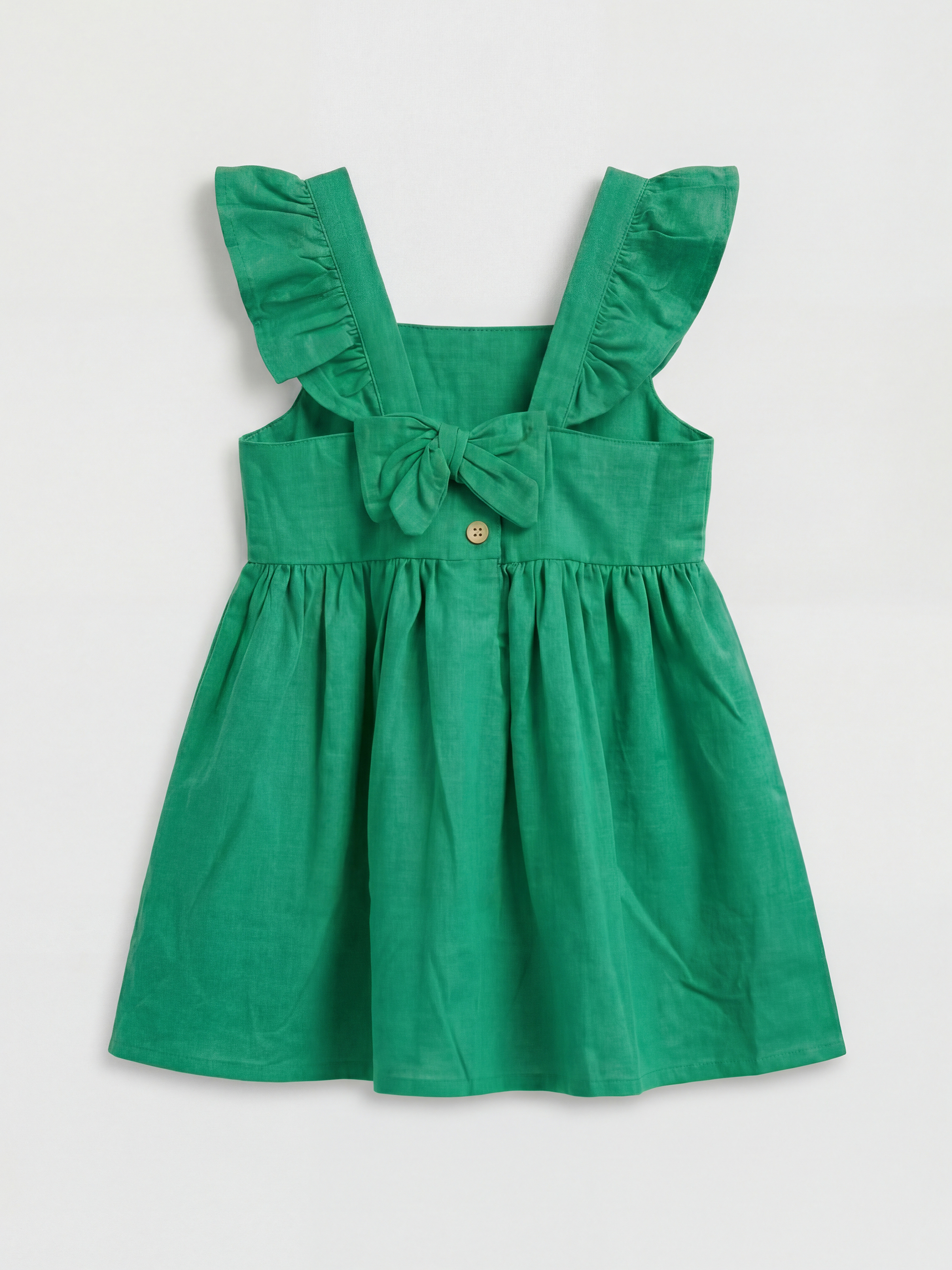 Girl GREEN Dress-1