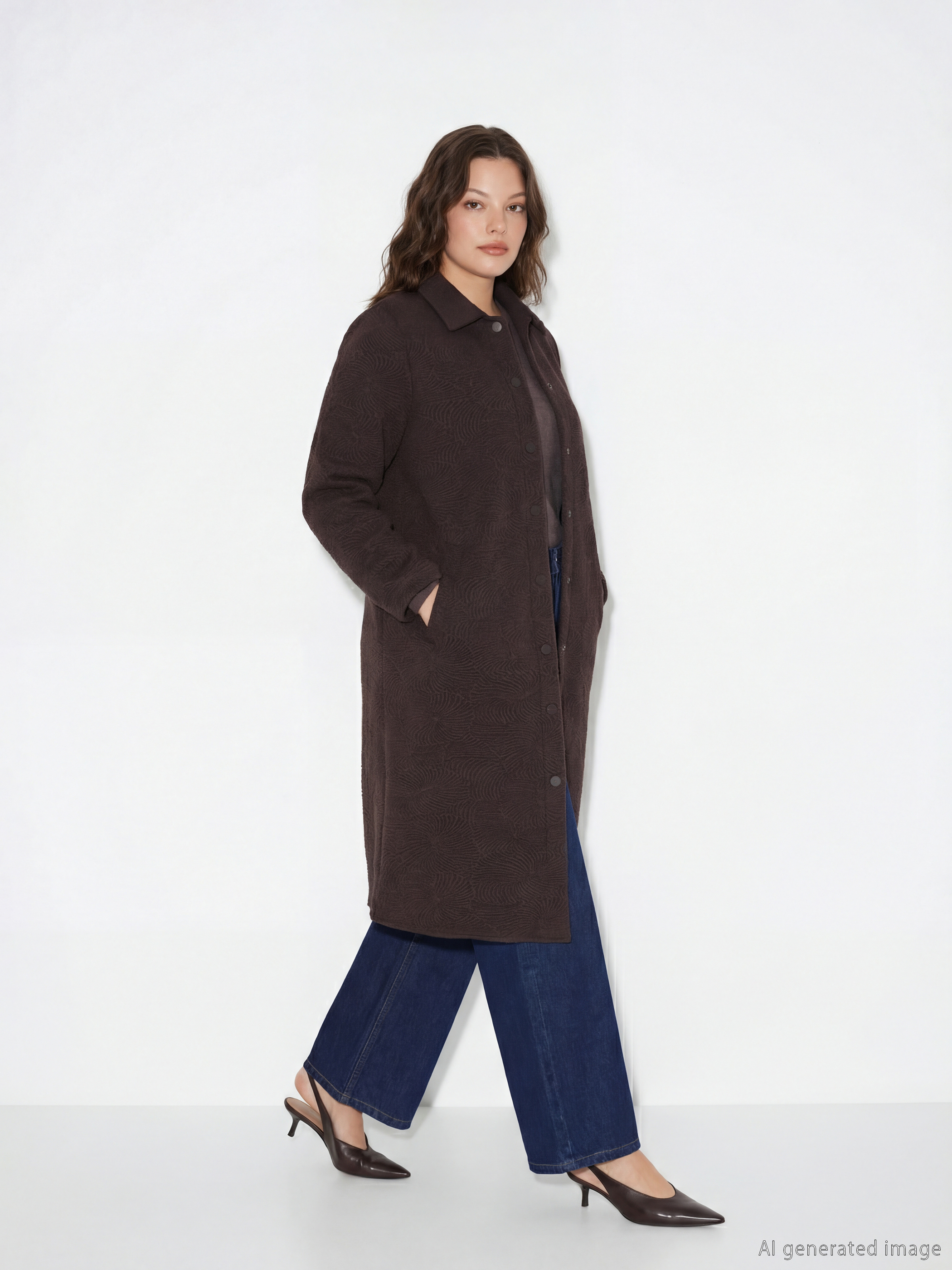 بۆ ژنان عبا بەرزەوە بە کۆڵەی کراوە خۆی-1