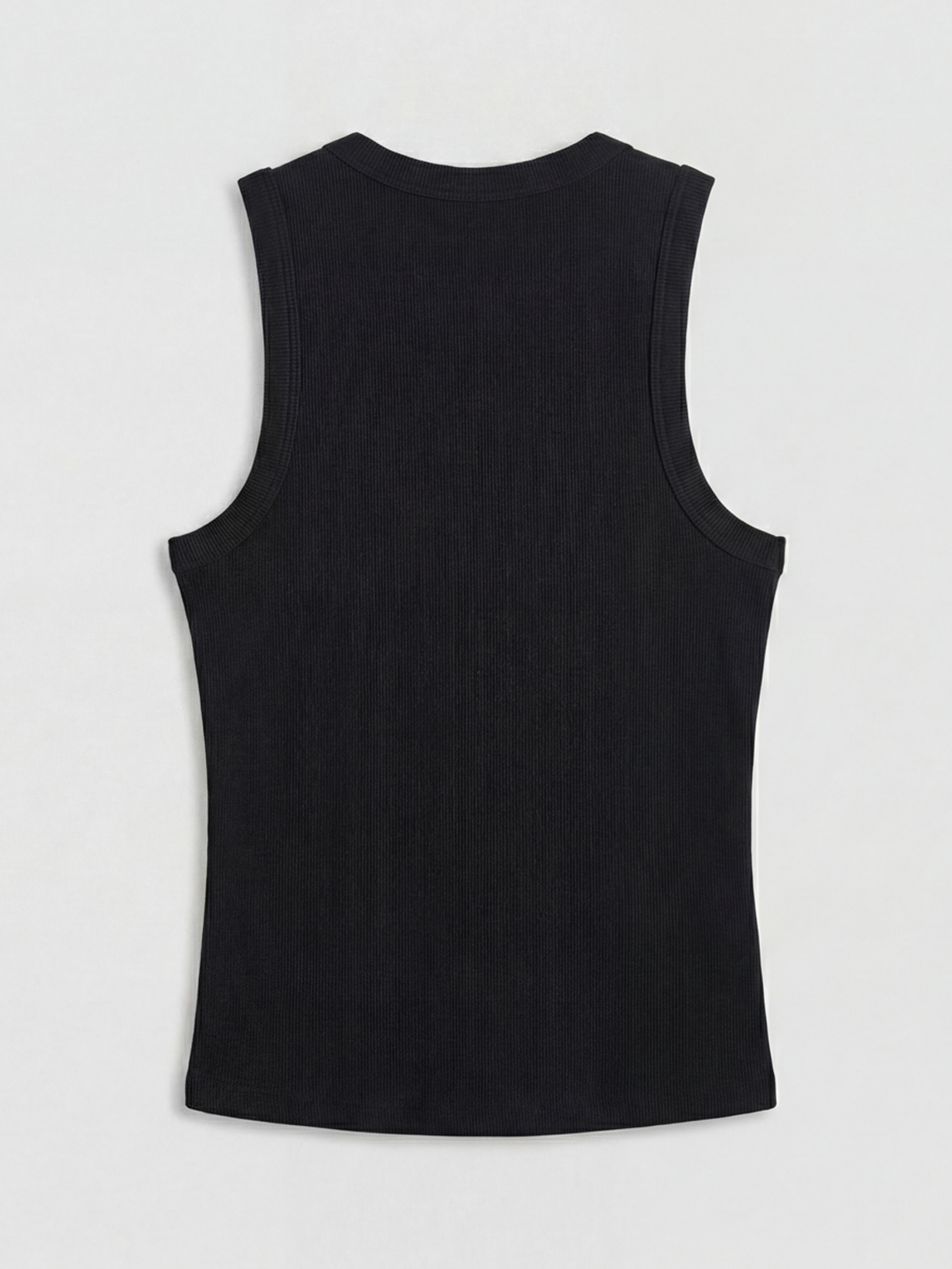 CRNA Top majica Žena-5