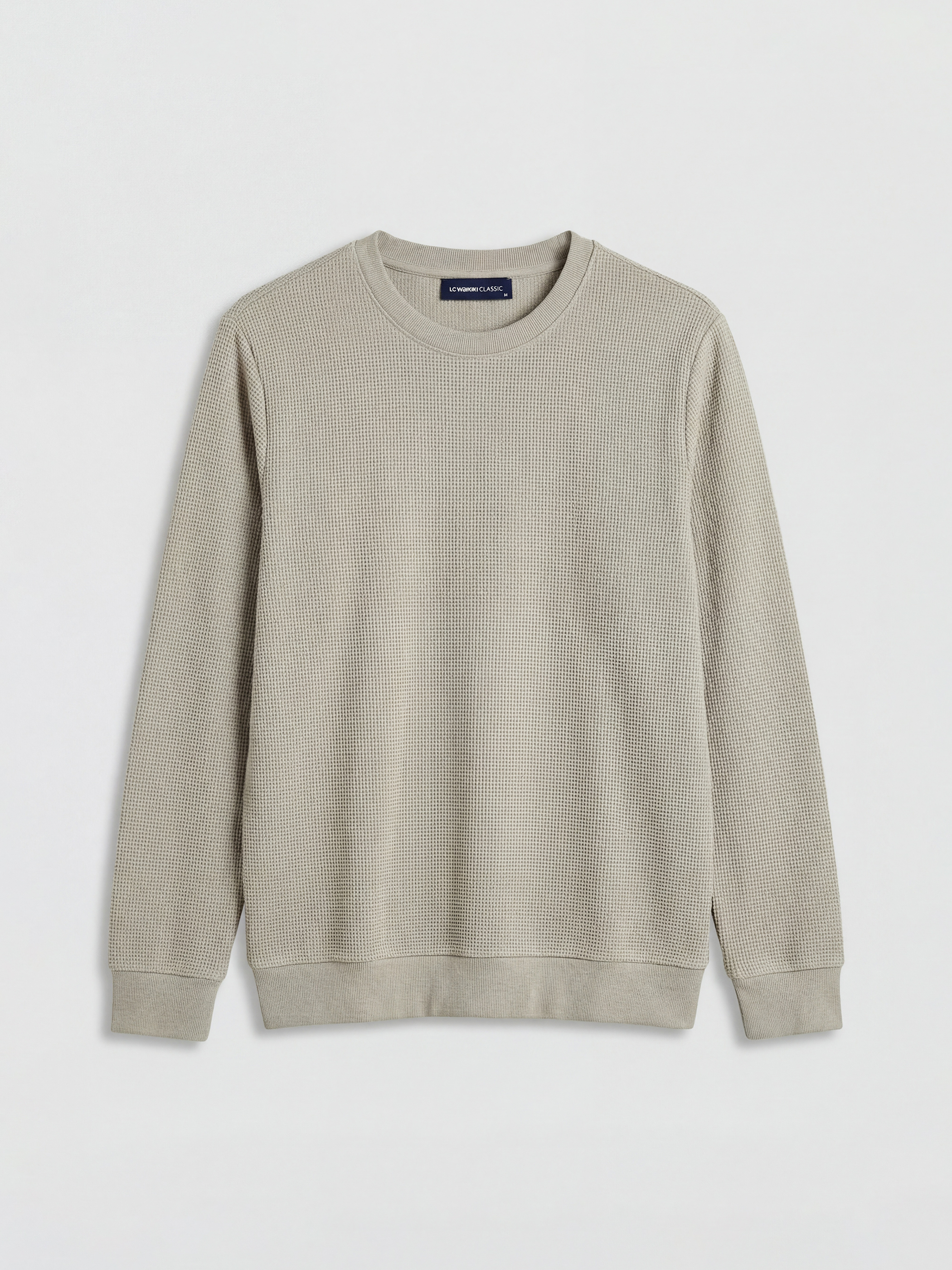LCWAIKIKI Classic Bisiklet Yaka Erkek Sweatshirt - S6KQ98Z8-GDT