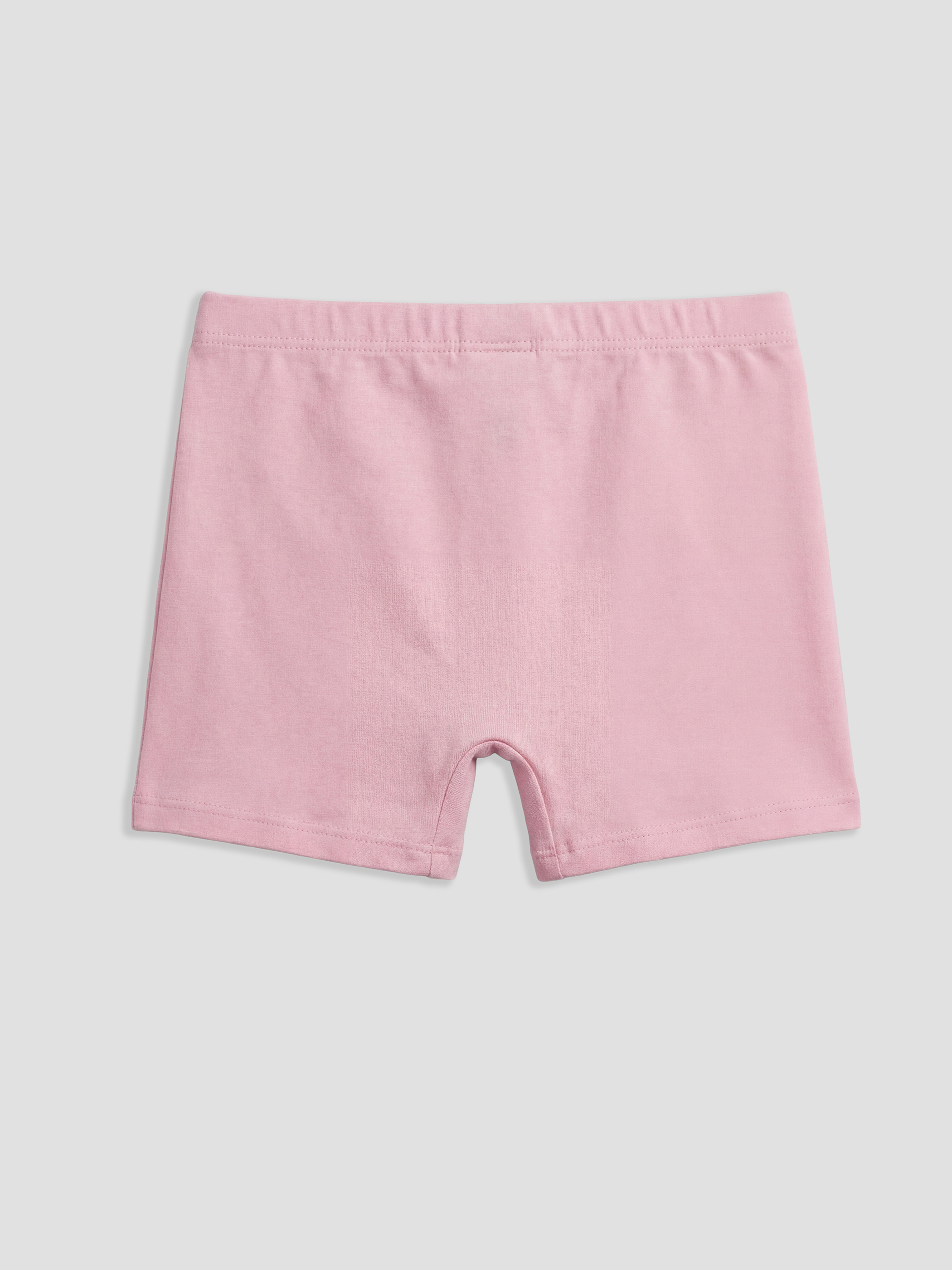 Beyaz Beli Lastikli Kız Çocuk Boxer-5