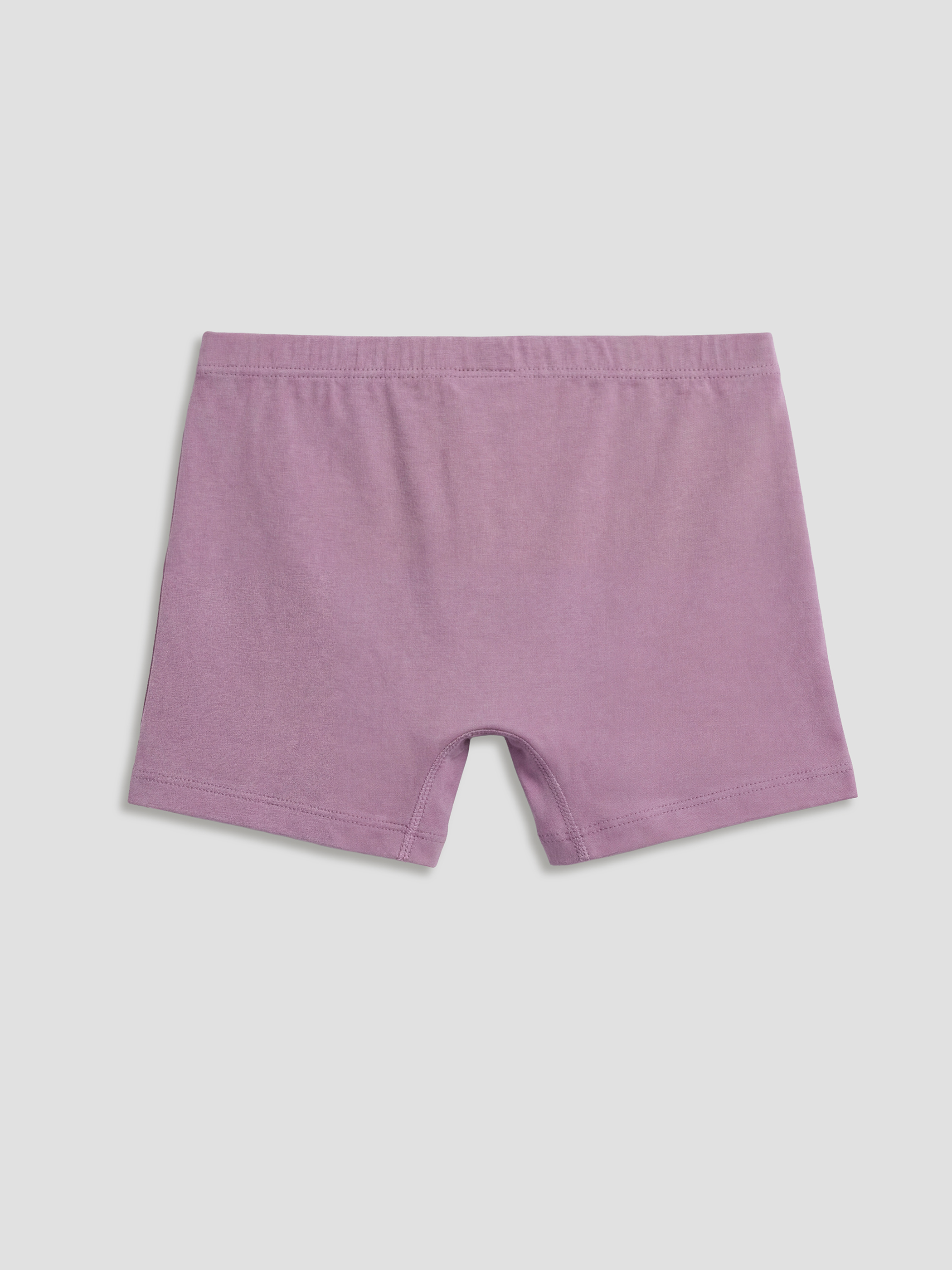 Beyaz Beli Lastikli Kız Çocuk Boxer-6