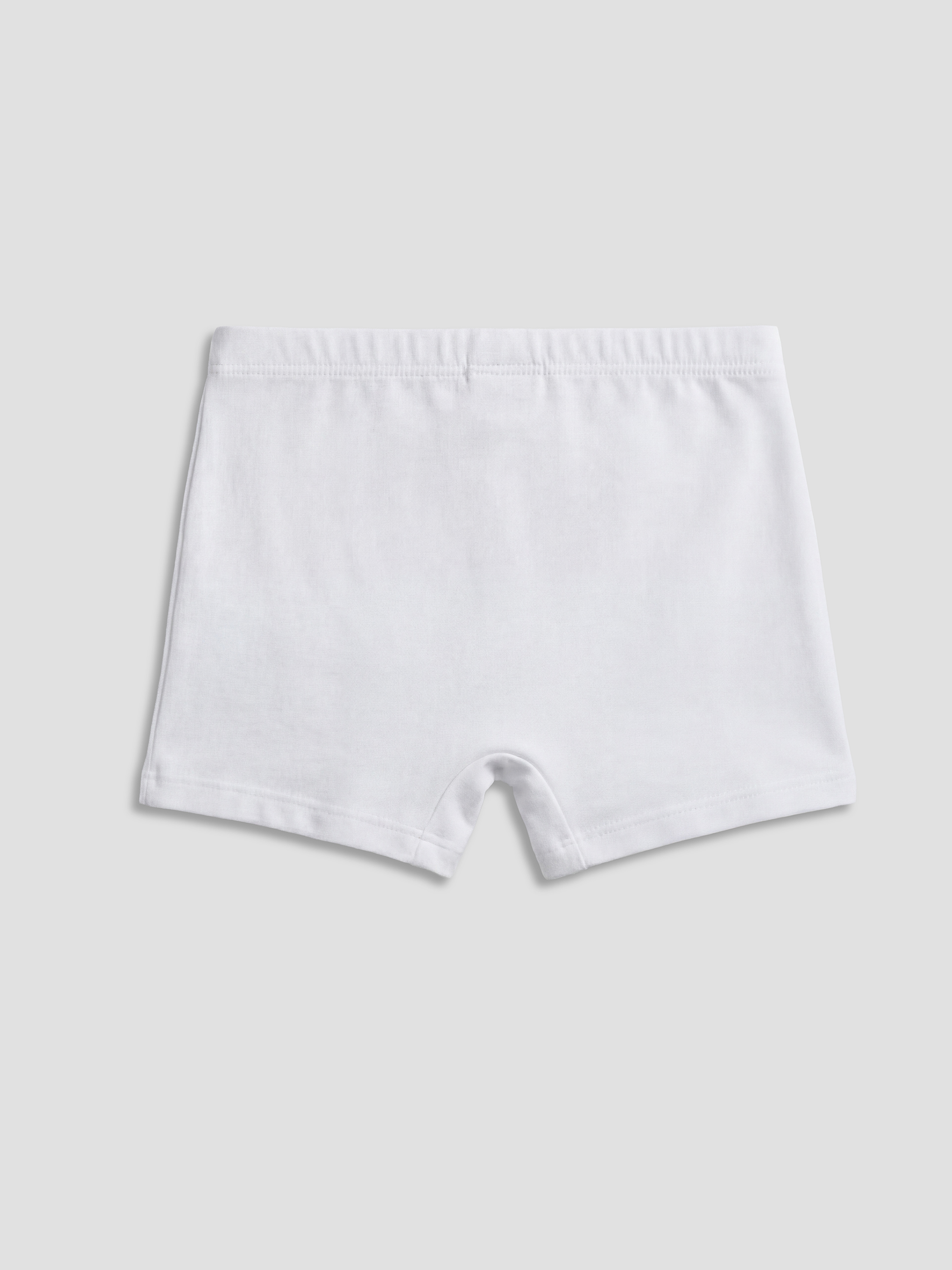 Beyaz Beli Lastikli Kız Çocuk Boxer-7