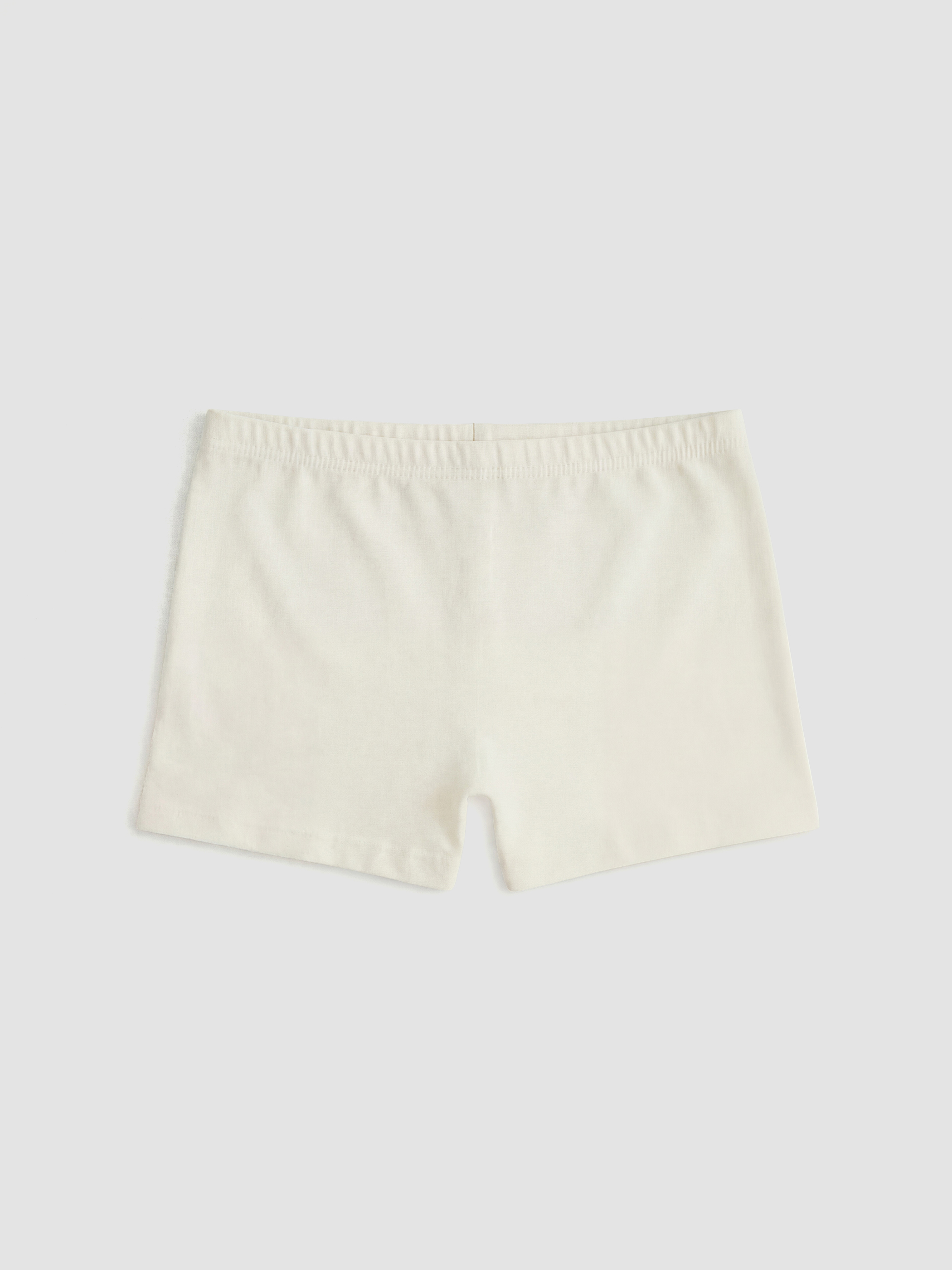Ekru Baskılı Kız Çocuk Boxer 3'lü-3
