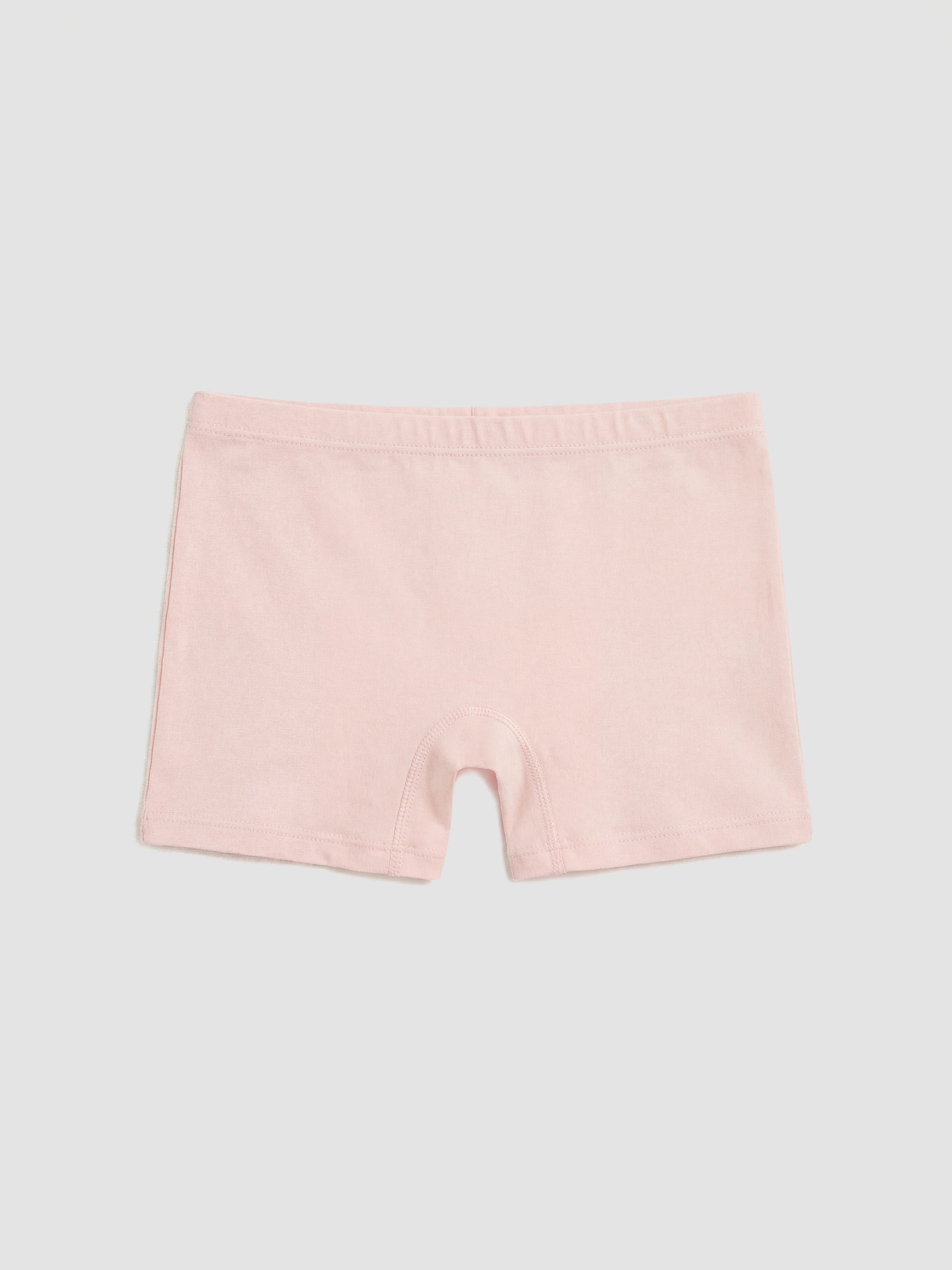 Ekru Baskılı Kız Çocuk Boxer 3'lü-4