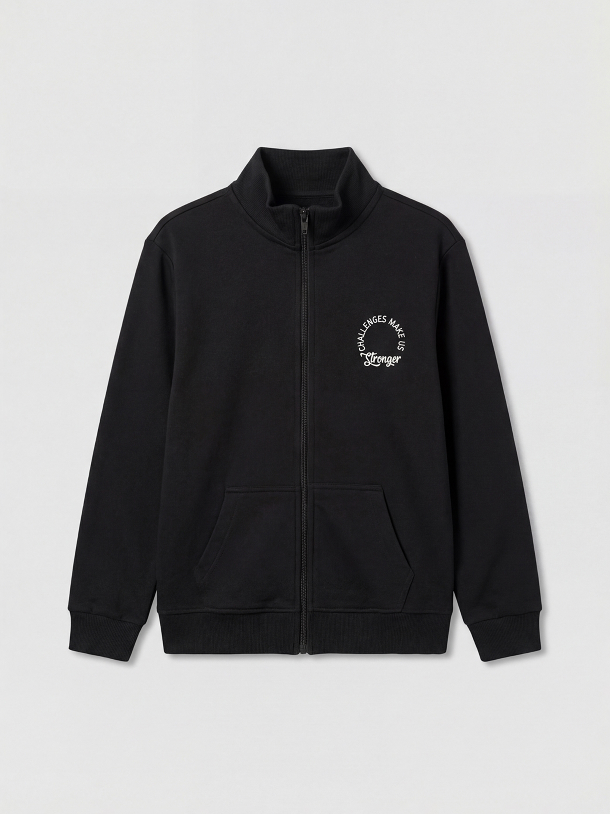 Girl BLACK Tracksuit Set-1