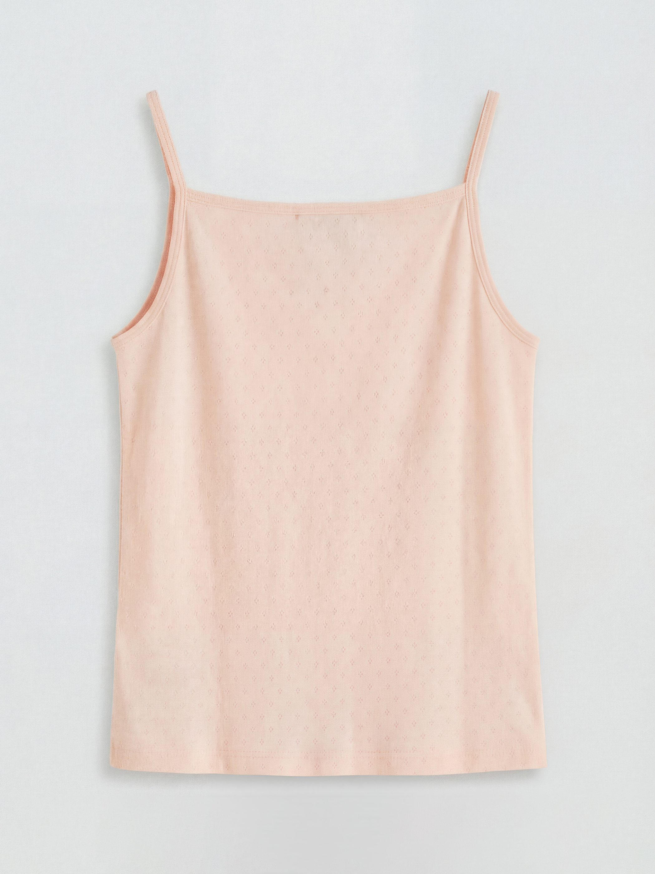 Pembe İp Askılı Kız Çocuk Atlet-1