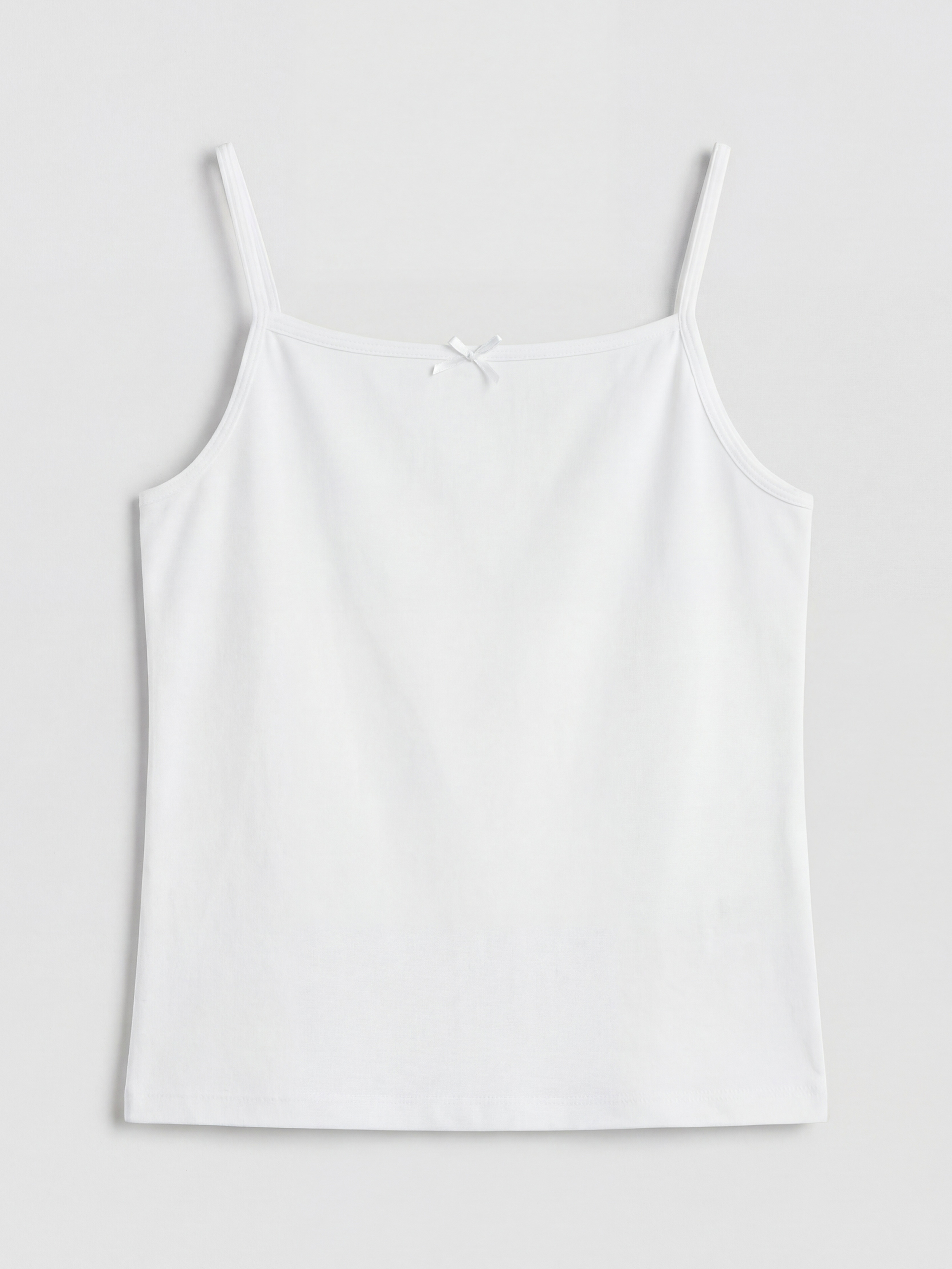 LC WAIKIKI Kare Yaka İp Askılı Kız Çocuk Atlet - S6KY15Z4-ZUY