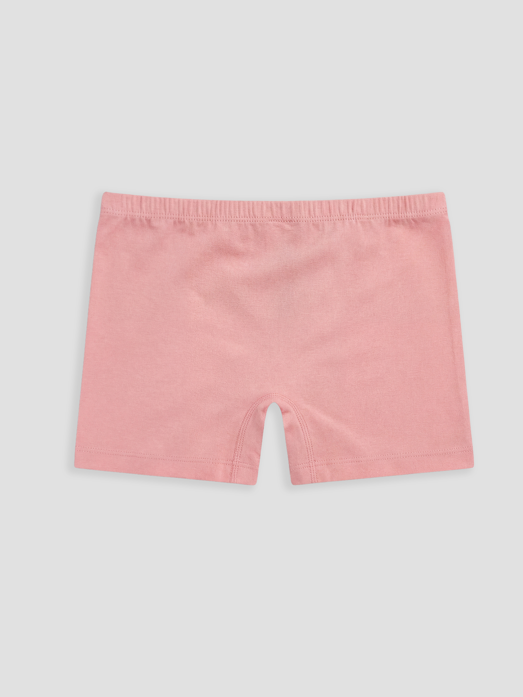 Pembe Beli Lastikli Kız Çocuk Boxer-1