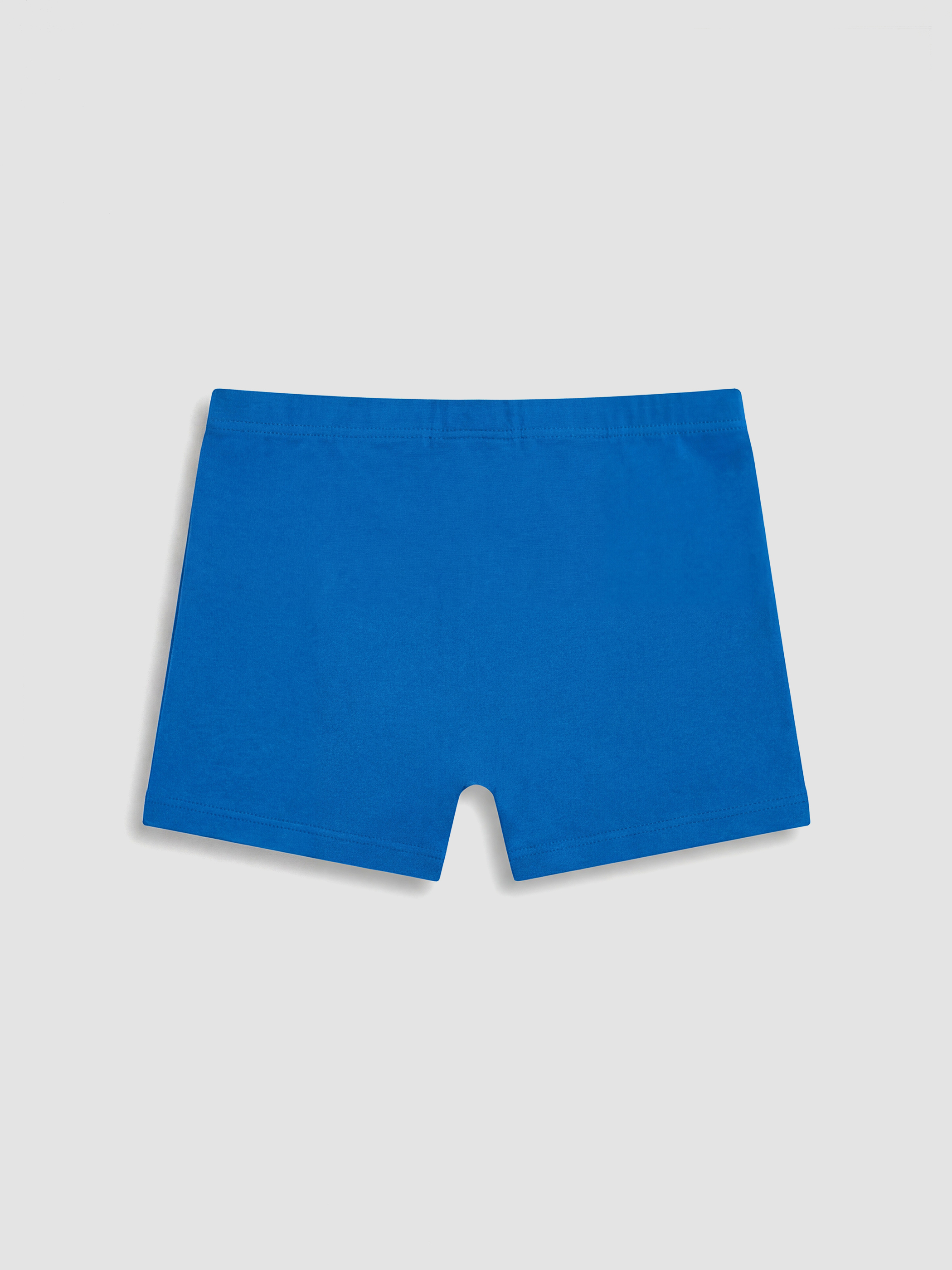 Mavi Baskılı Kız Çocuk Boxer-1