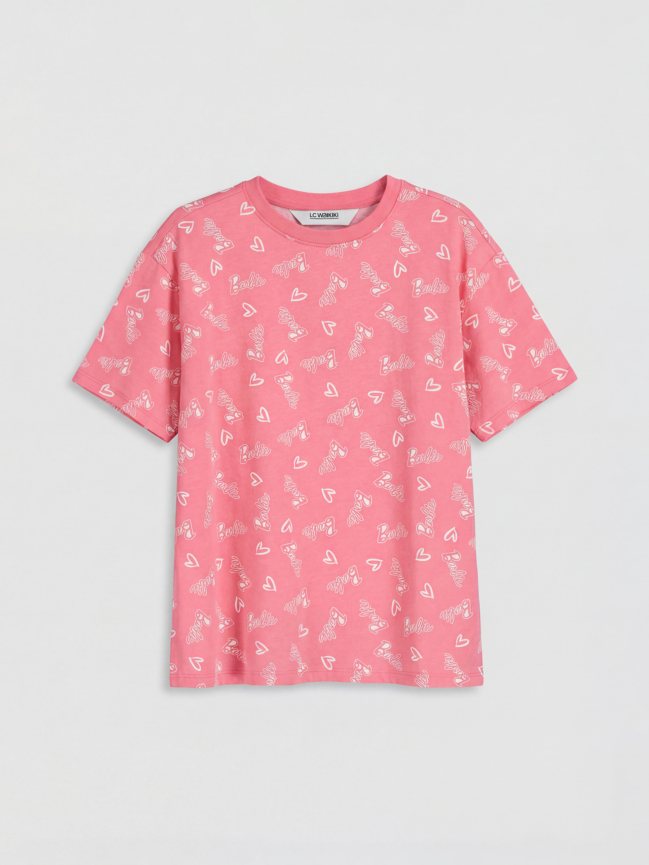 LCW Kids Baskılı Kız Çocuk Pijama Üst