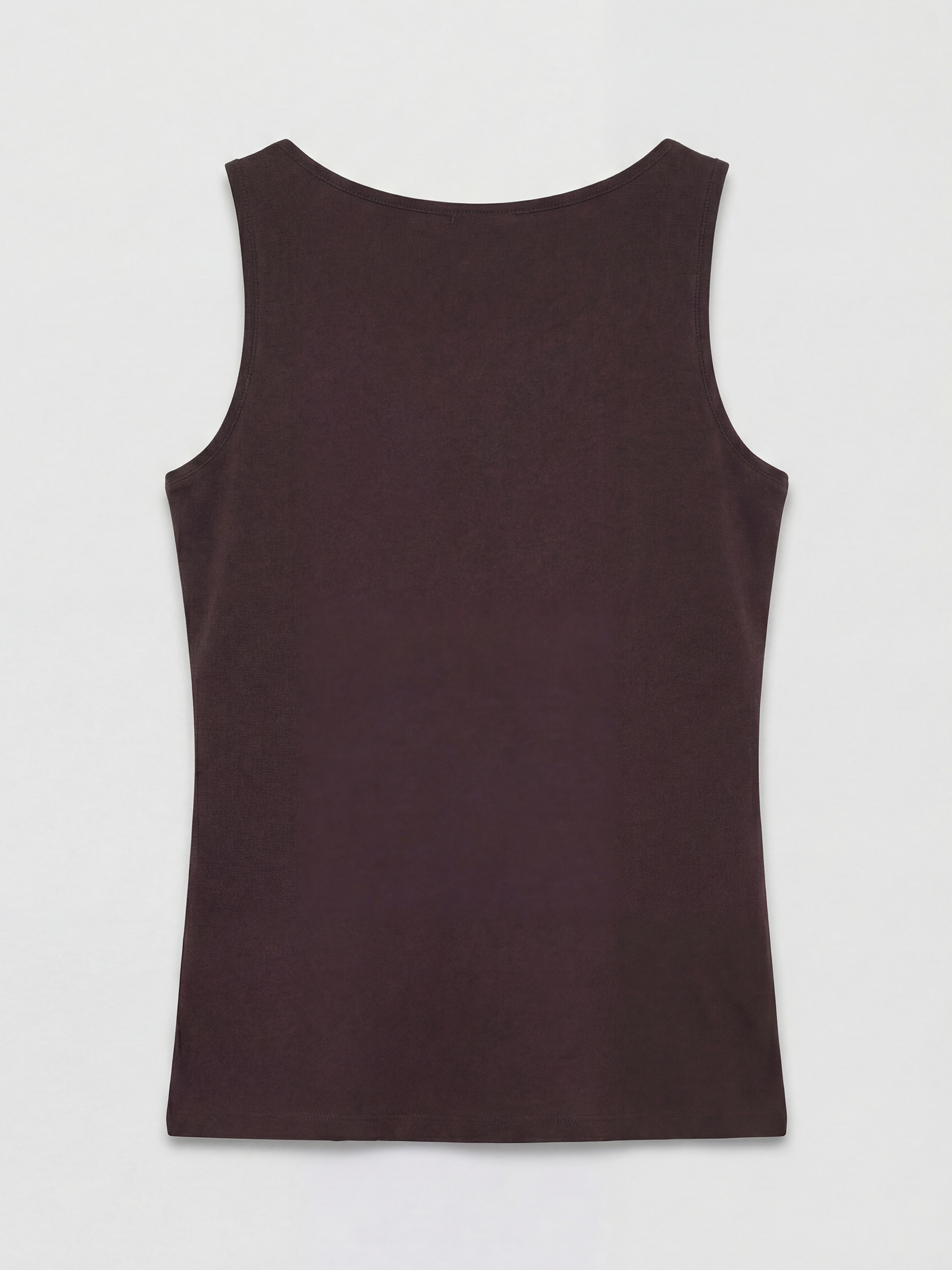 Kahverengi U Yaka Kadın Atlet-5