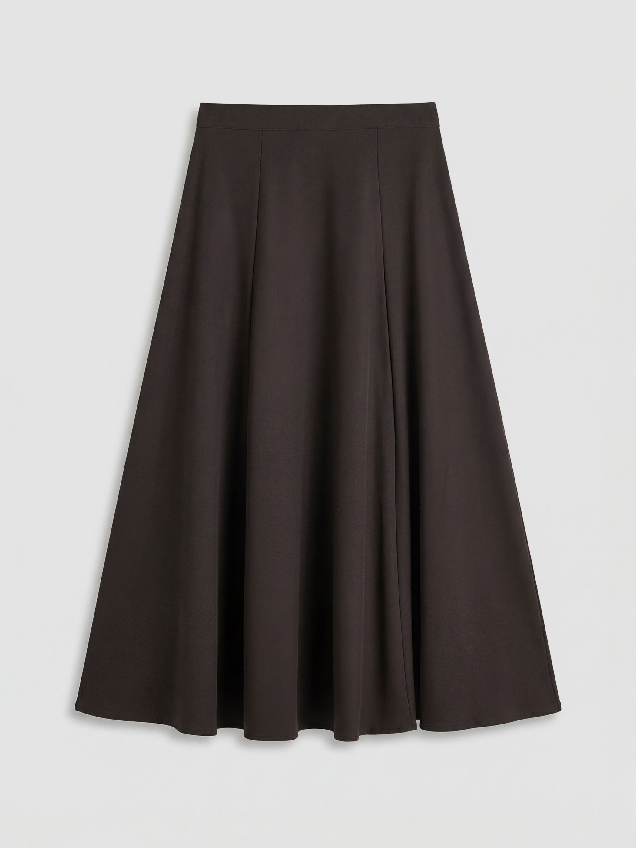 LCW Modest Beli Fermuarlı Kloş Etek	 - S6L618Z8-ZZ0