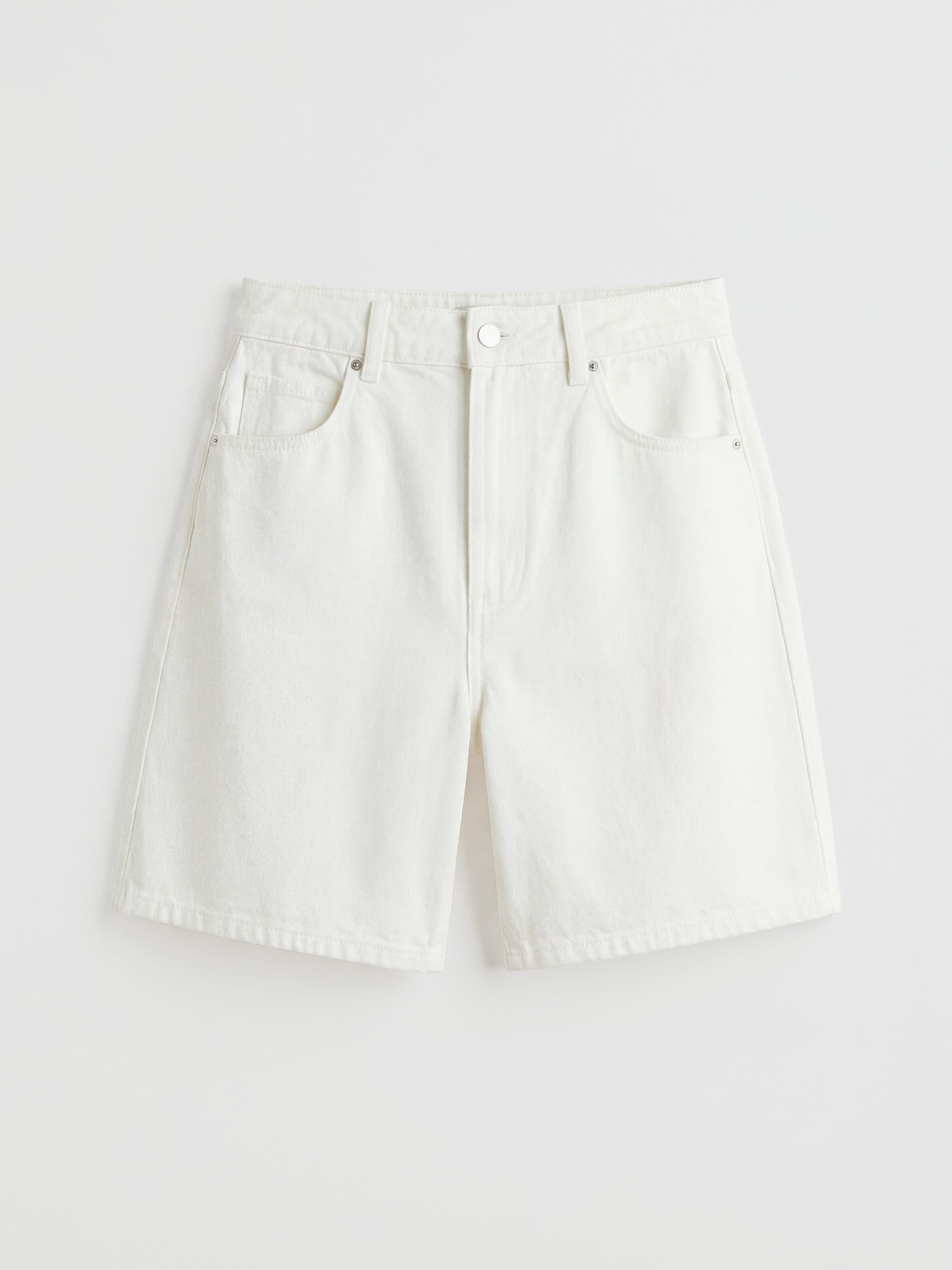 Bermuda fit ženski teksas šorts-4