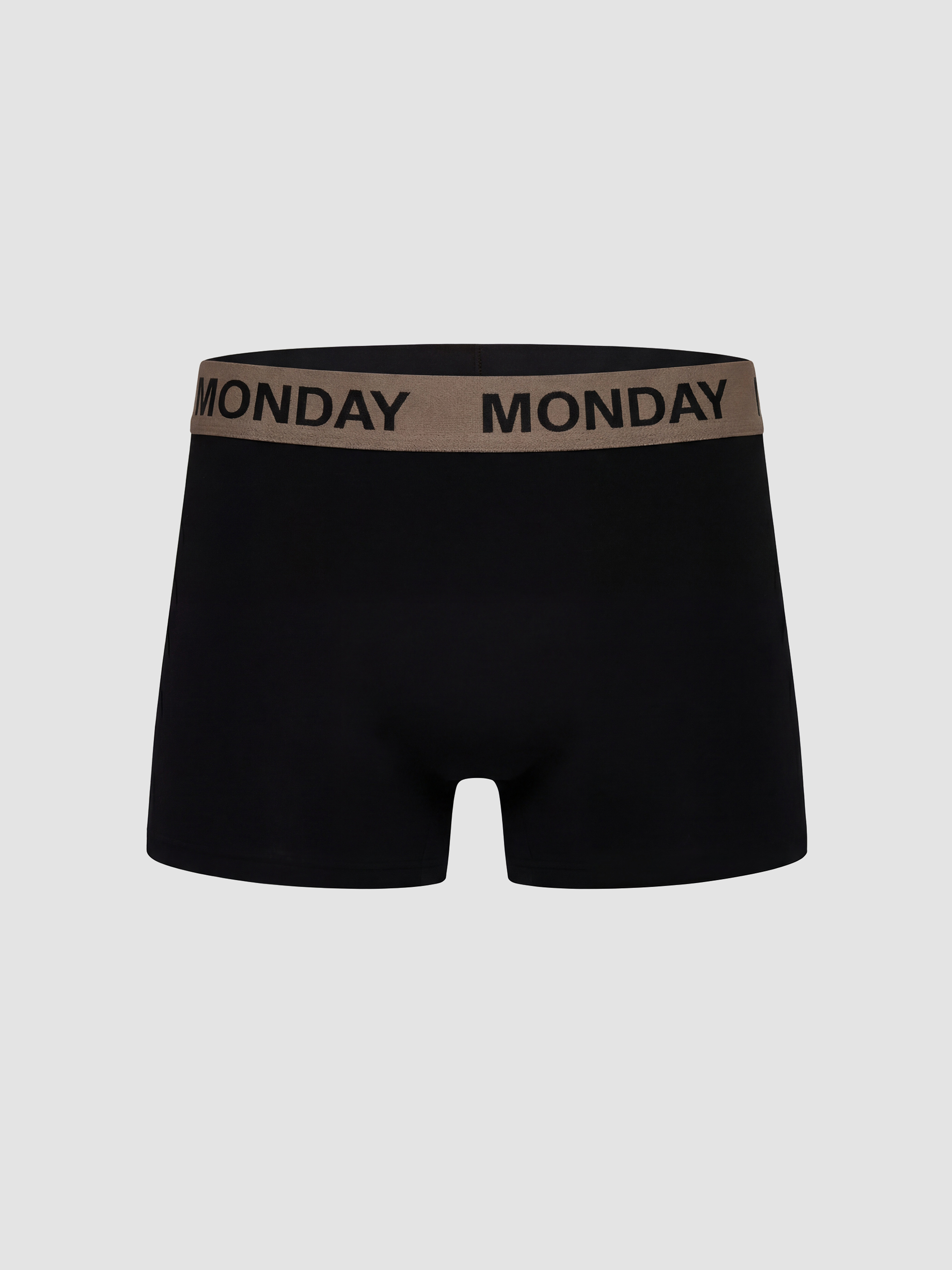 Siyah Standart Kalıp Pamuklu Esnek Erkek Boxer 5'li-6