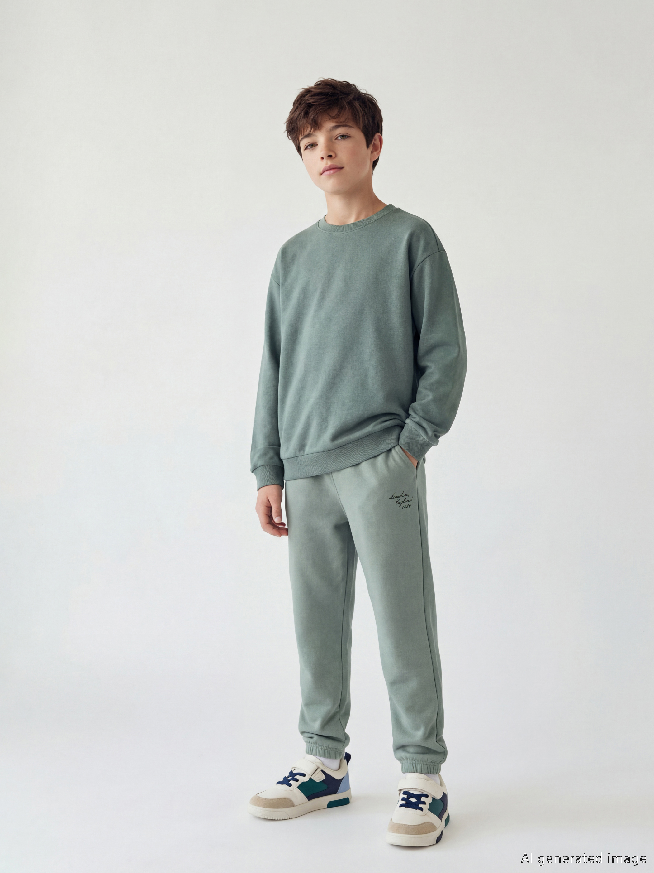 LCW Kids Baskılı Erkek Çocuk Jogger Eşofman Altı - S6L839Z4-GDA