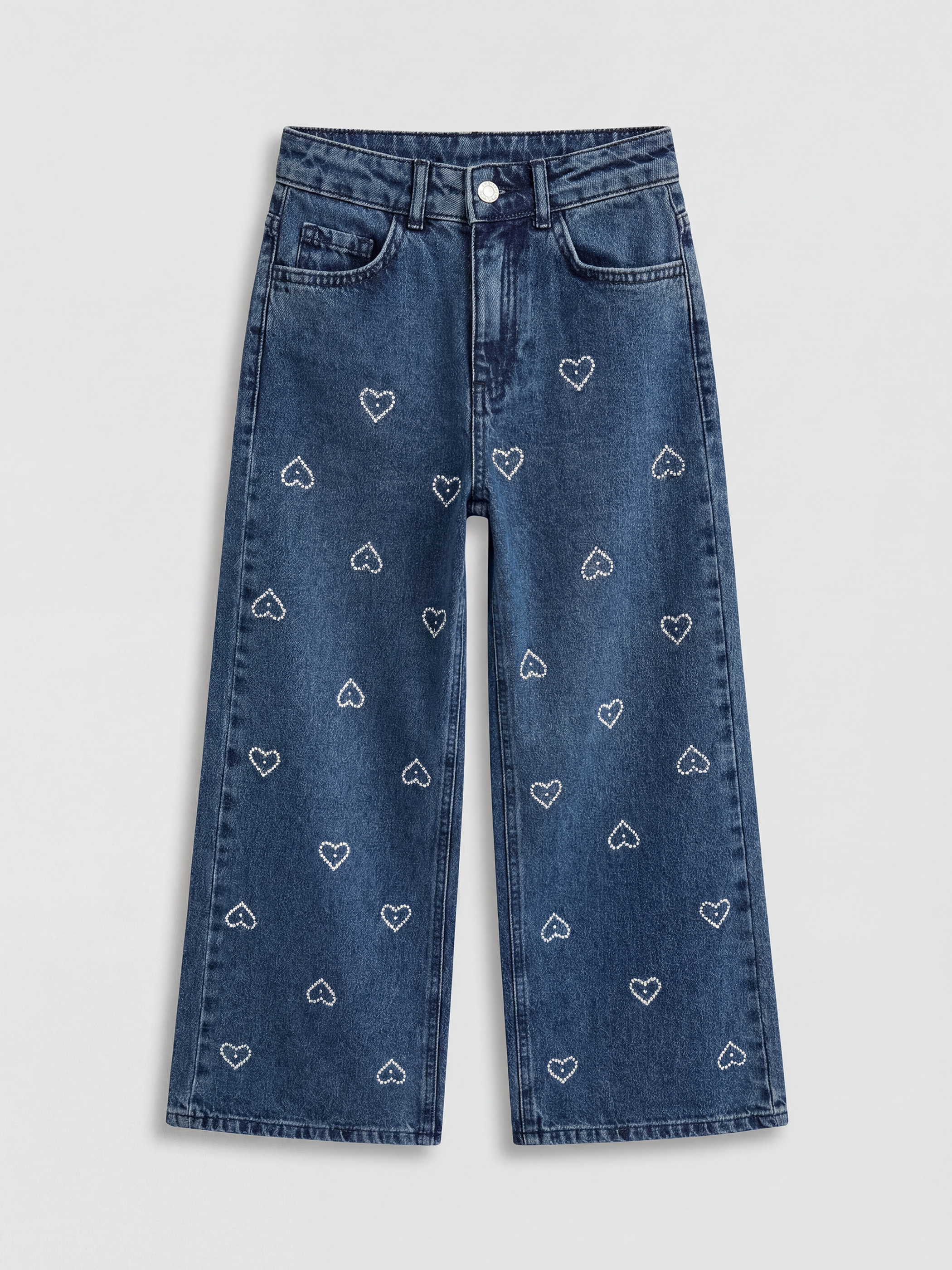 LCW Kids Girl BLUE Jeans - S6L859Z4-SHK