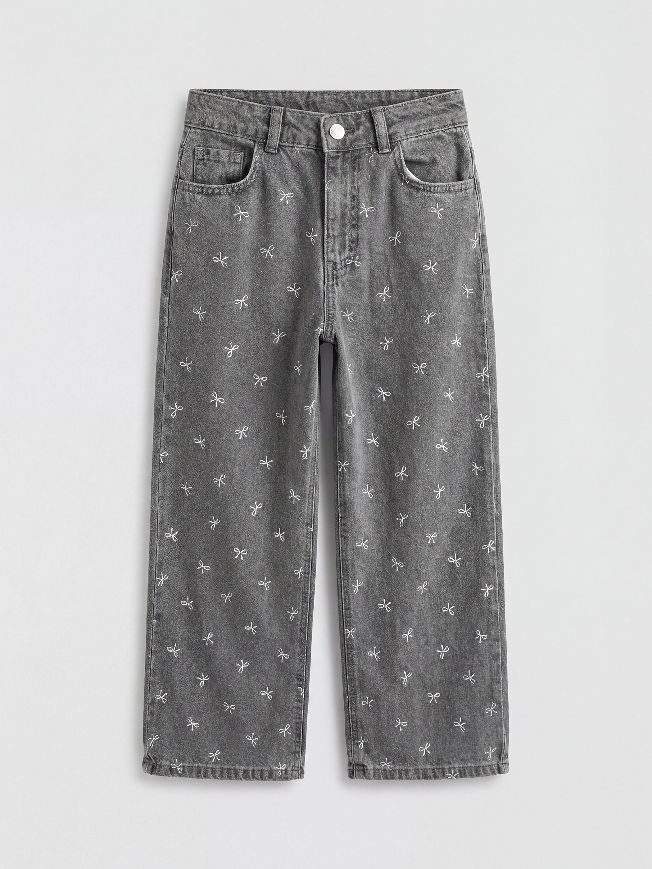 LCW Kids Girl GREY Jeans - S6L860Z4-JRX