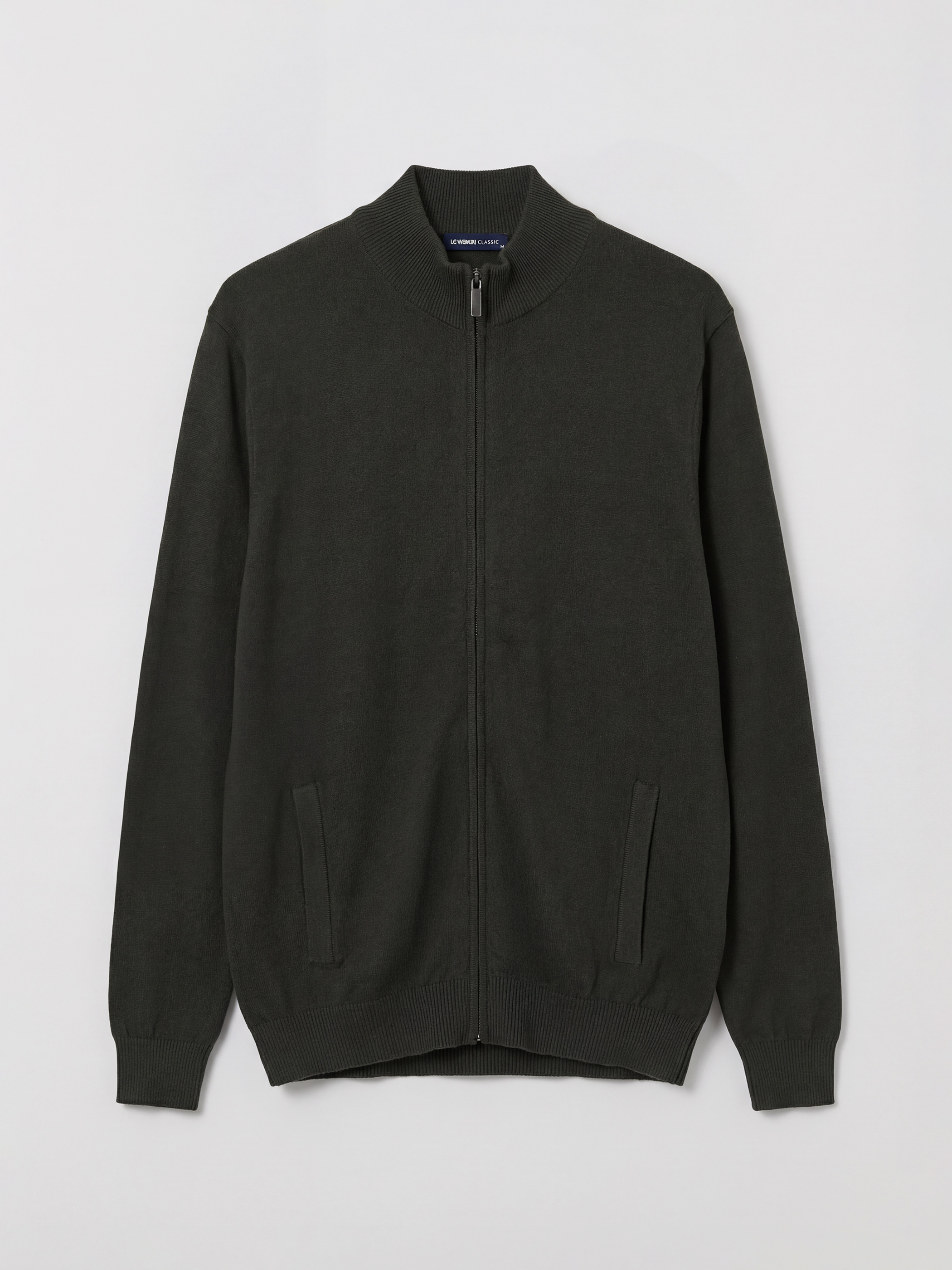 LCWAIKIKI Classic Dik Yaka Erkek Triko Hırka - S6LB06Z8-RYC