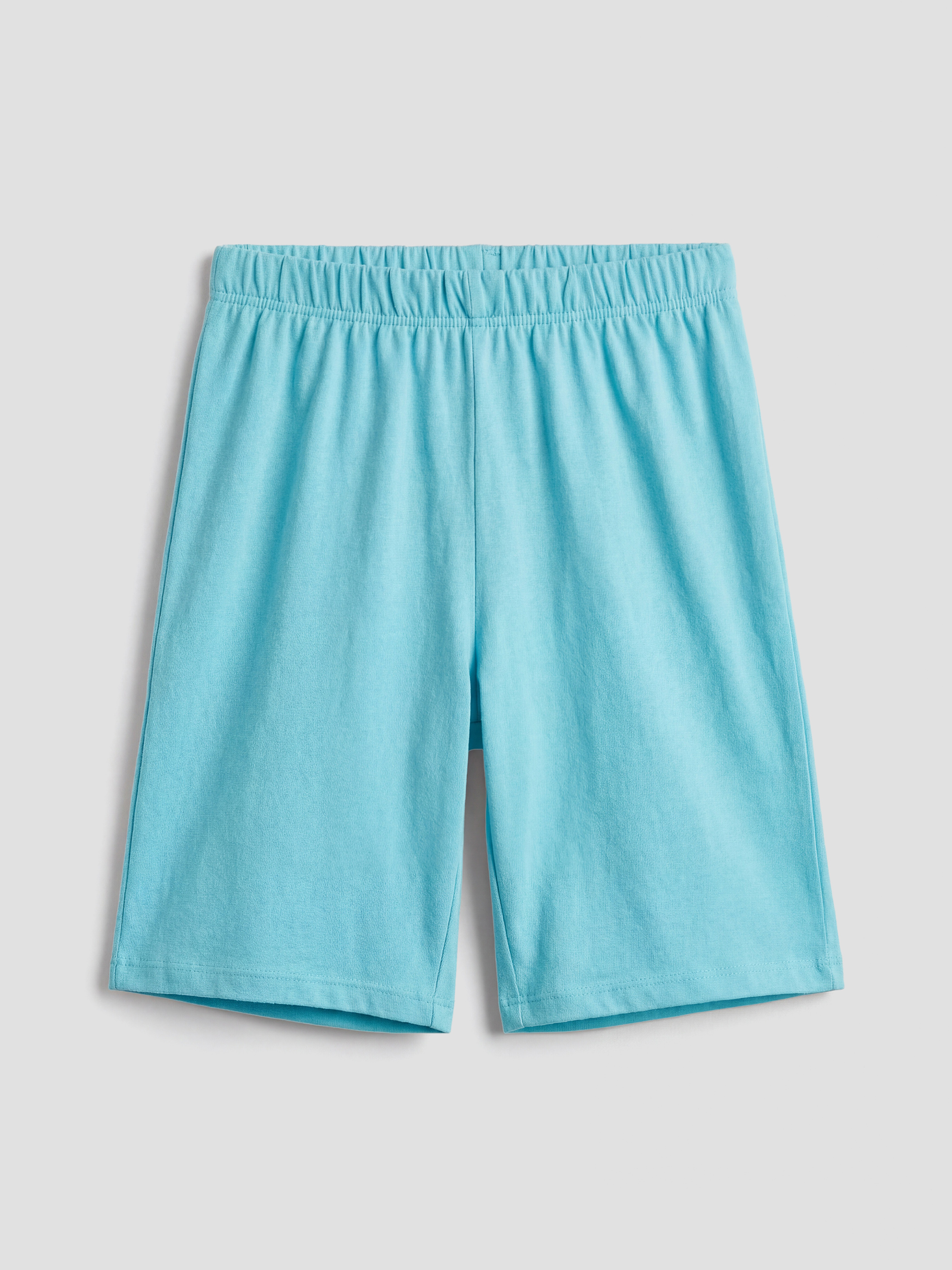 Mavi Erkek Çocuk Baskılı Şortlu Pijama Takımı-2