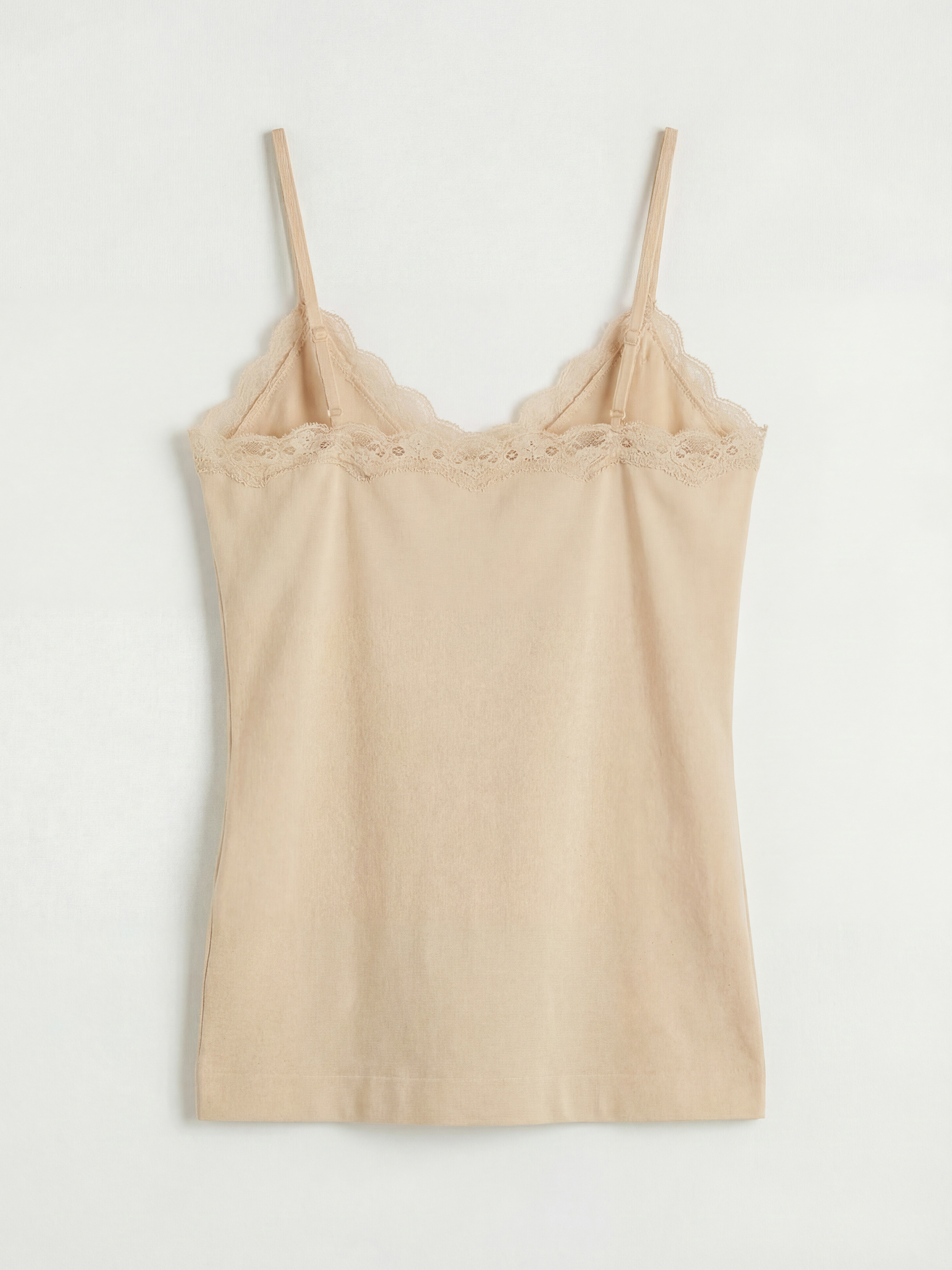 Pembe V Yaka Dantelli Kadın Atlet-1