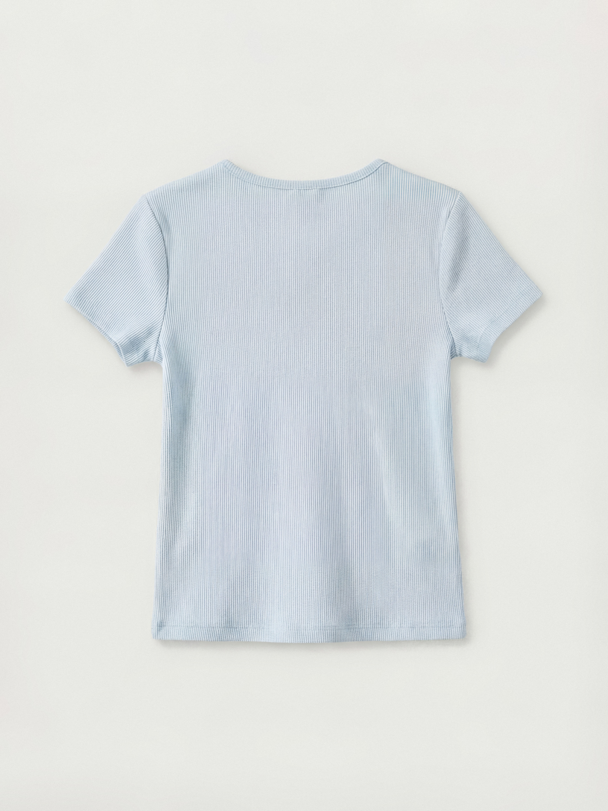 Mavi Bisiklet Yaka Kız Çocuk Tişört-1