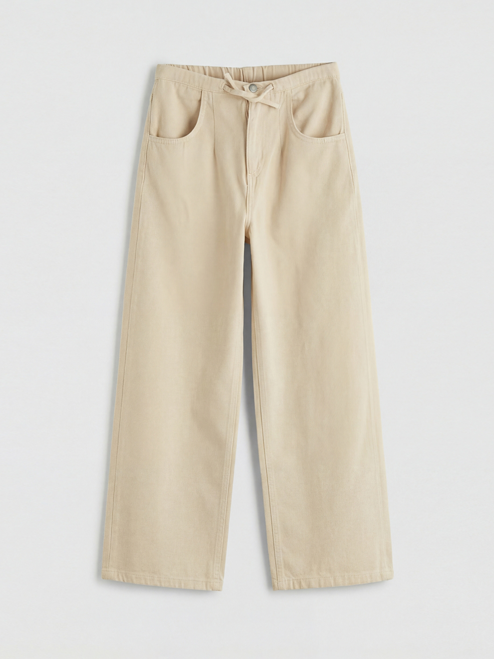 LCW Kids Wideleg Gabardin Kız Çocuk Pantolon - S6LG65Z4-RMT