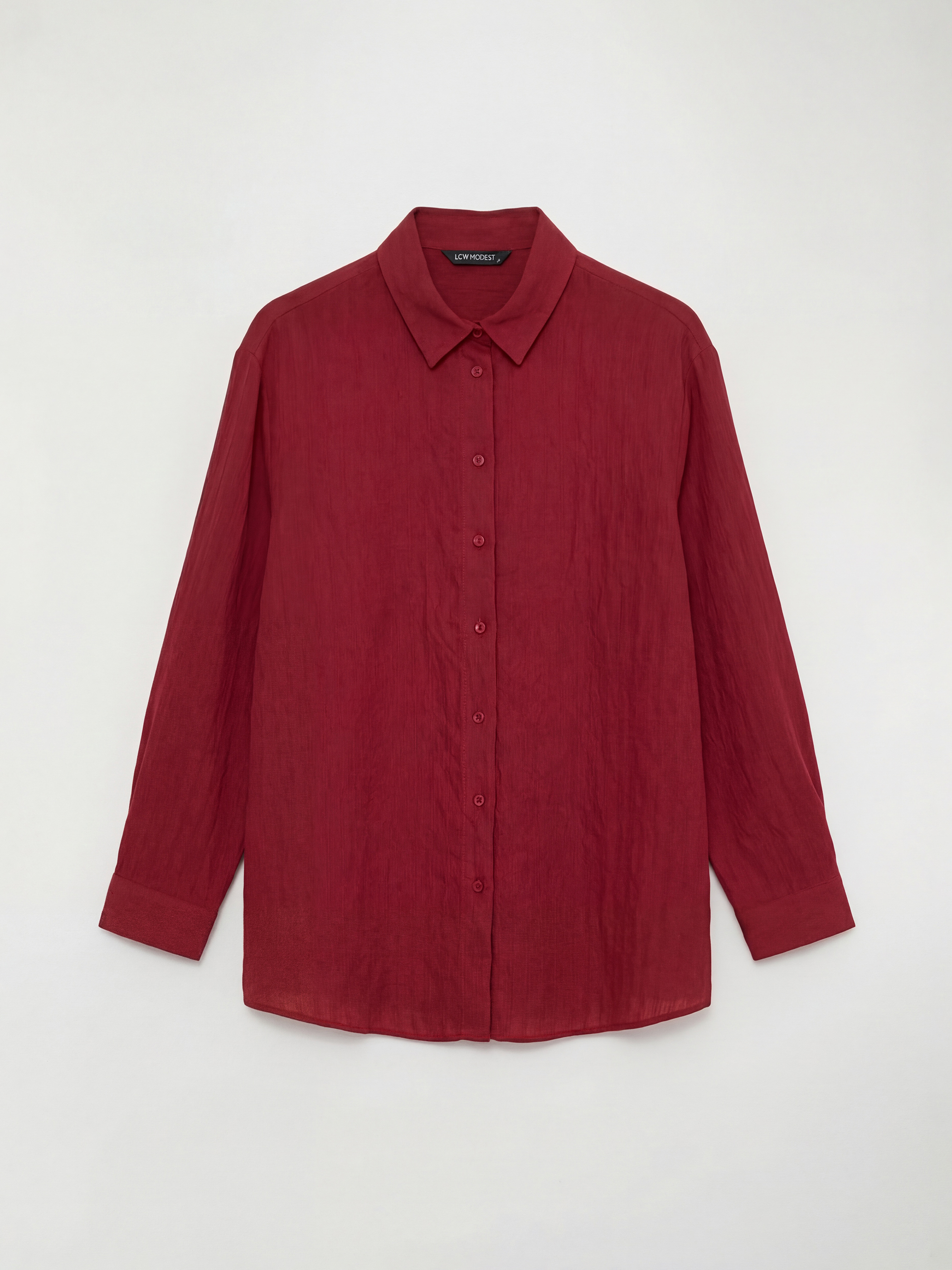 LCW Modest Çizgili Kadın Gömlek Tunik - S6LH91Z8-CRT