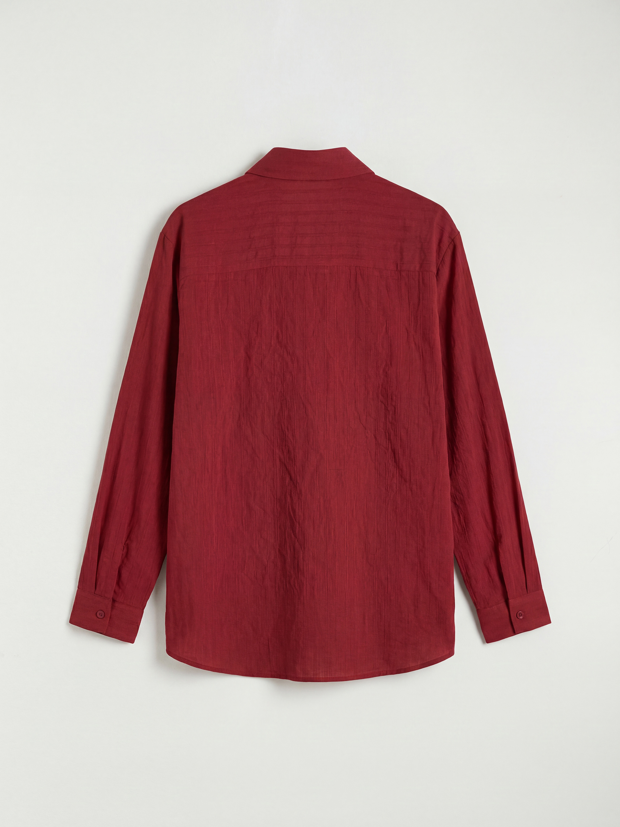 Kırmızı Çizgili Kadın Gömlek Tunik-1