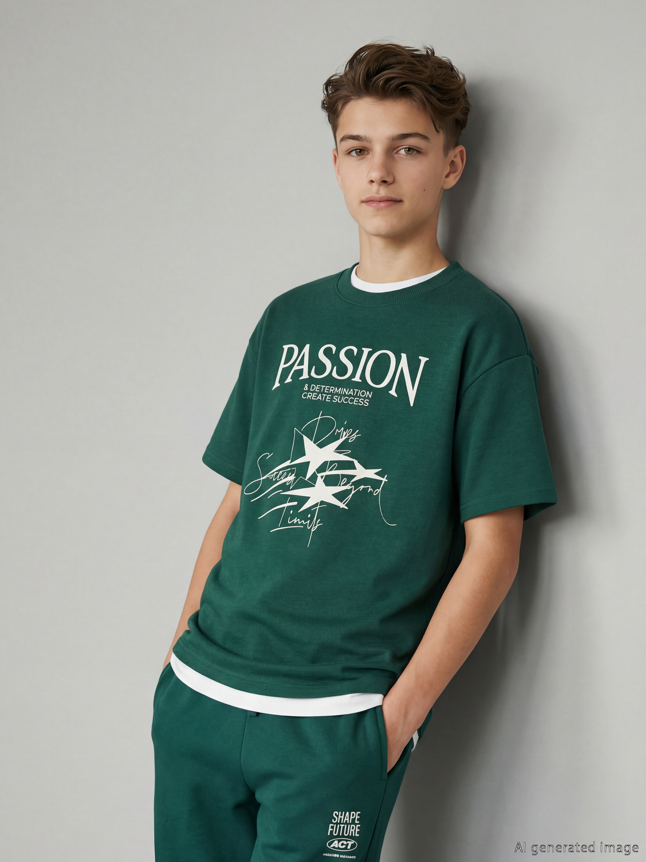 LCW Kids Baskılı Erkek Çocuk Tişört - S6LI41Z4-3EL