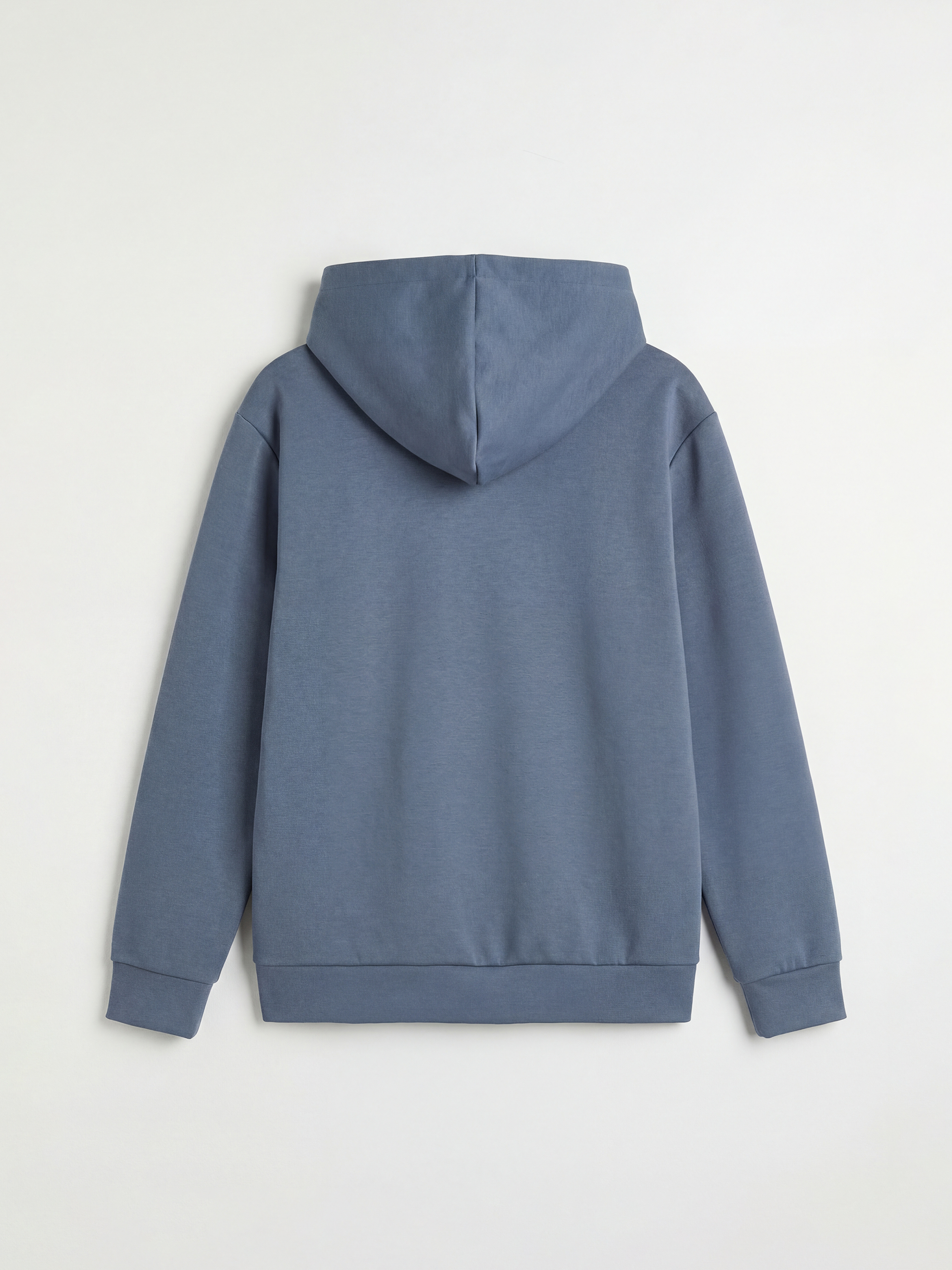 İndigo Basic Erkek Hoodie-1