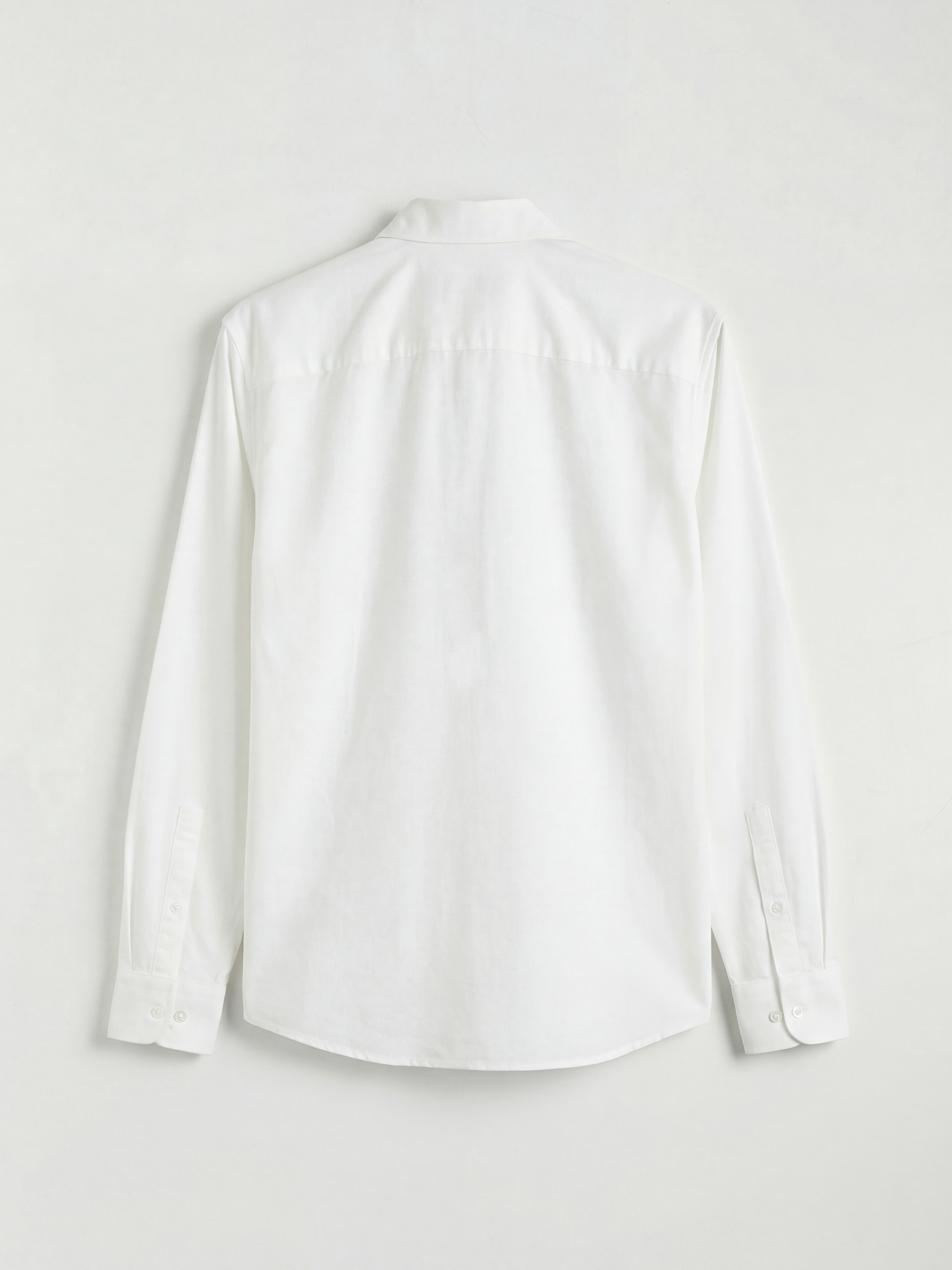 Ekru Regular Fit Oxford Erkek Gömlek-1