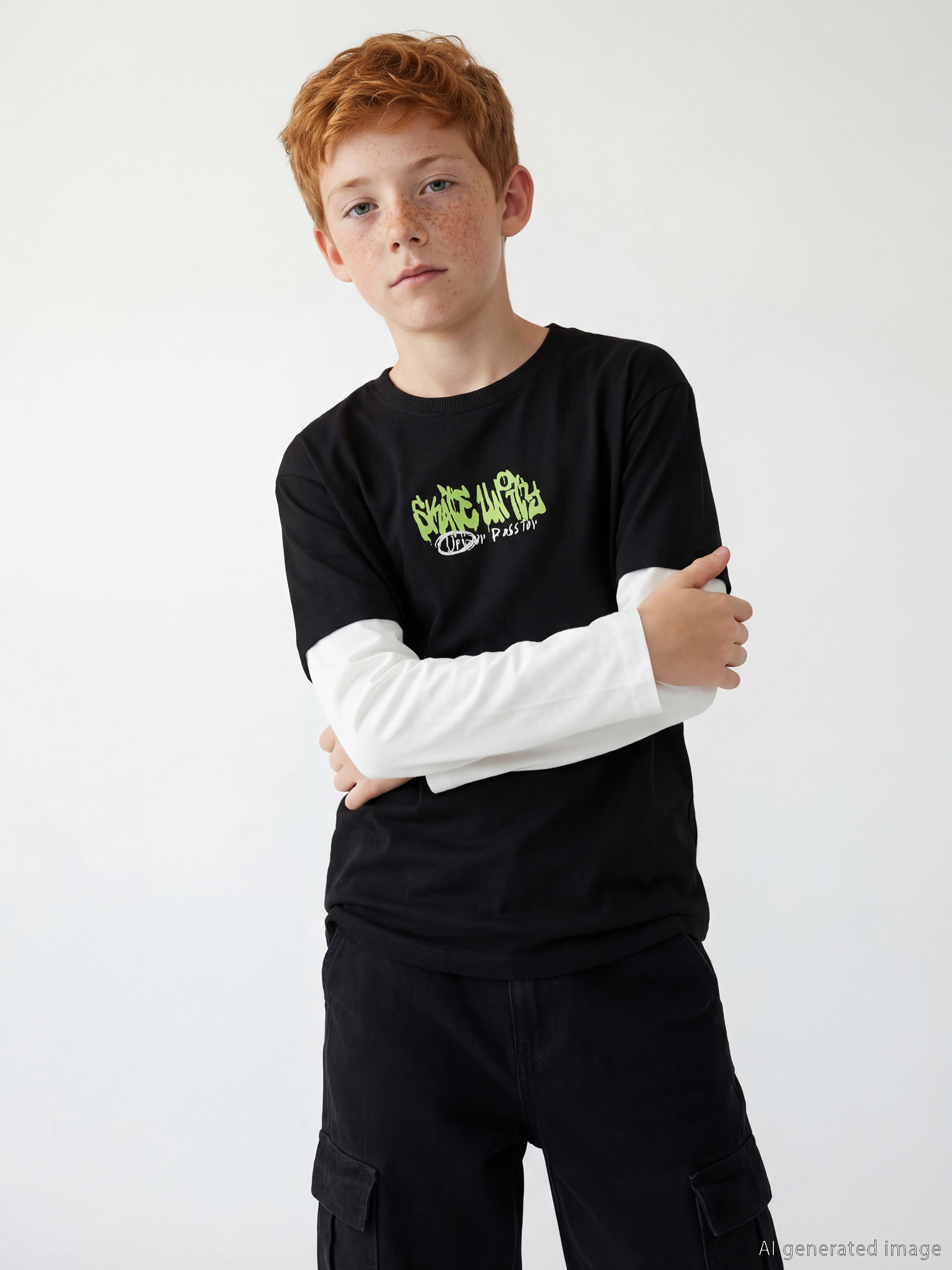 LCW Kids Baskılı Erkek Çocuk Tişört - S6LL36Z4-CVL