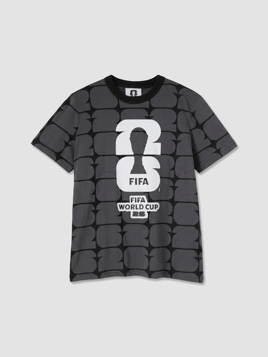 LCW Kids Bisiklet Yaka FIFA 2026 Baskılı Erkek Çocuk Tişört