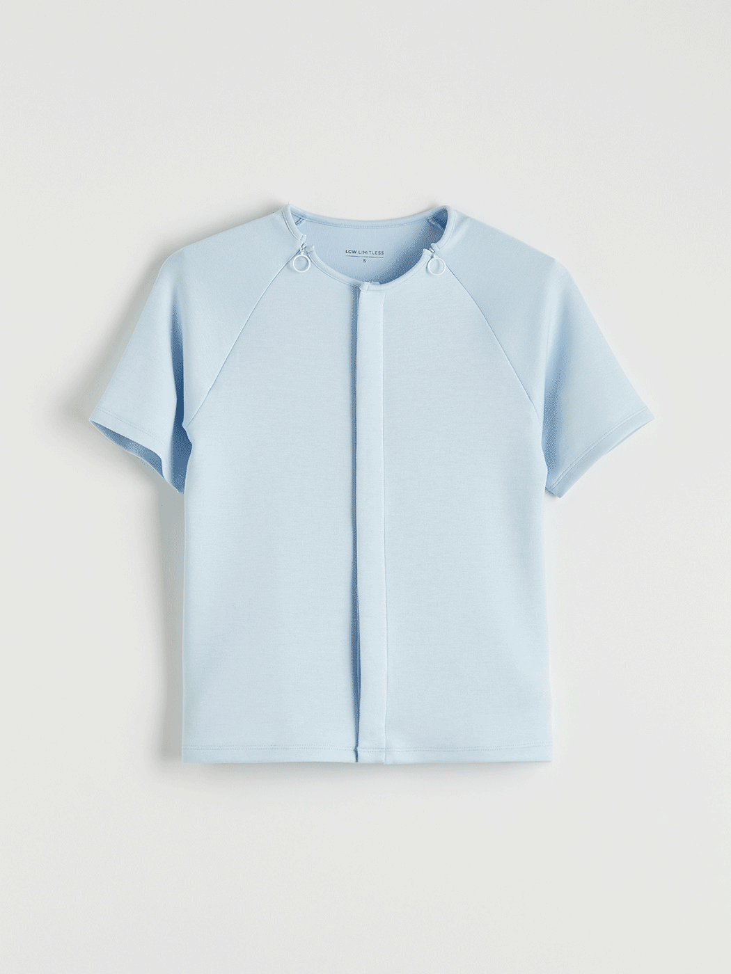 LCW Limitless Bisiklet Yaka Soft Touch Kadın Tişört - S6LS61Z8-QWQ